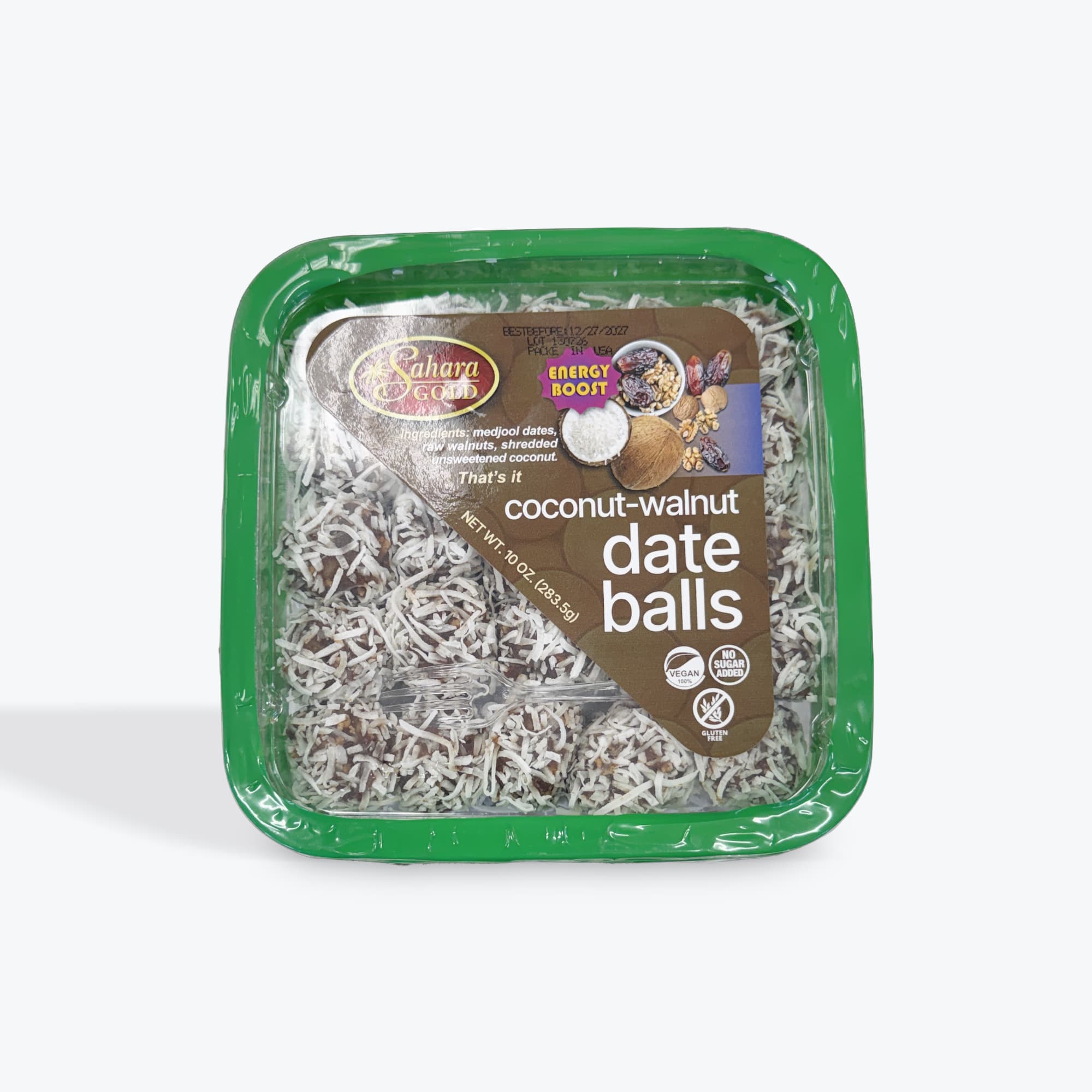 Sahara Gold Date Balls W Coconut & Walnut 10oz