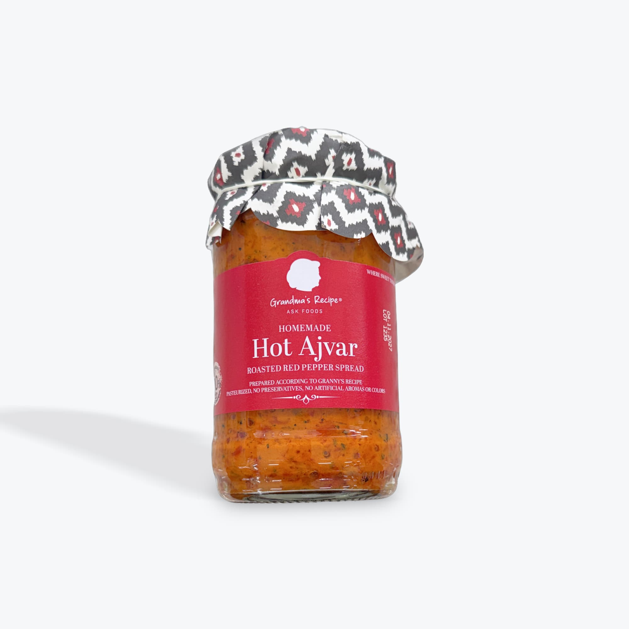 Grandmas Recipe Hot Ajvar 300g