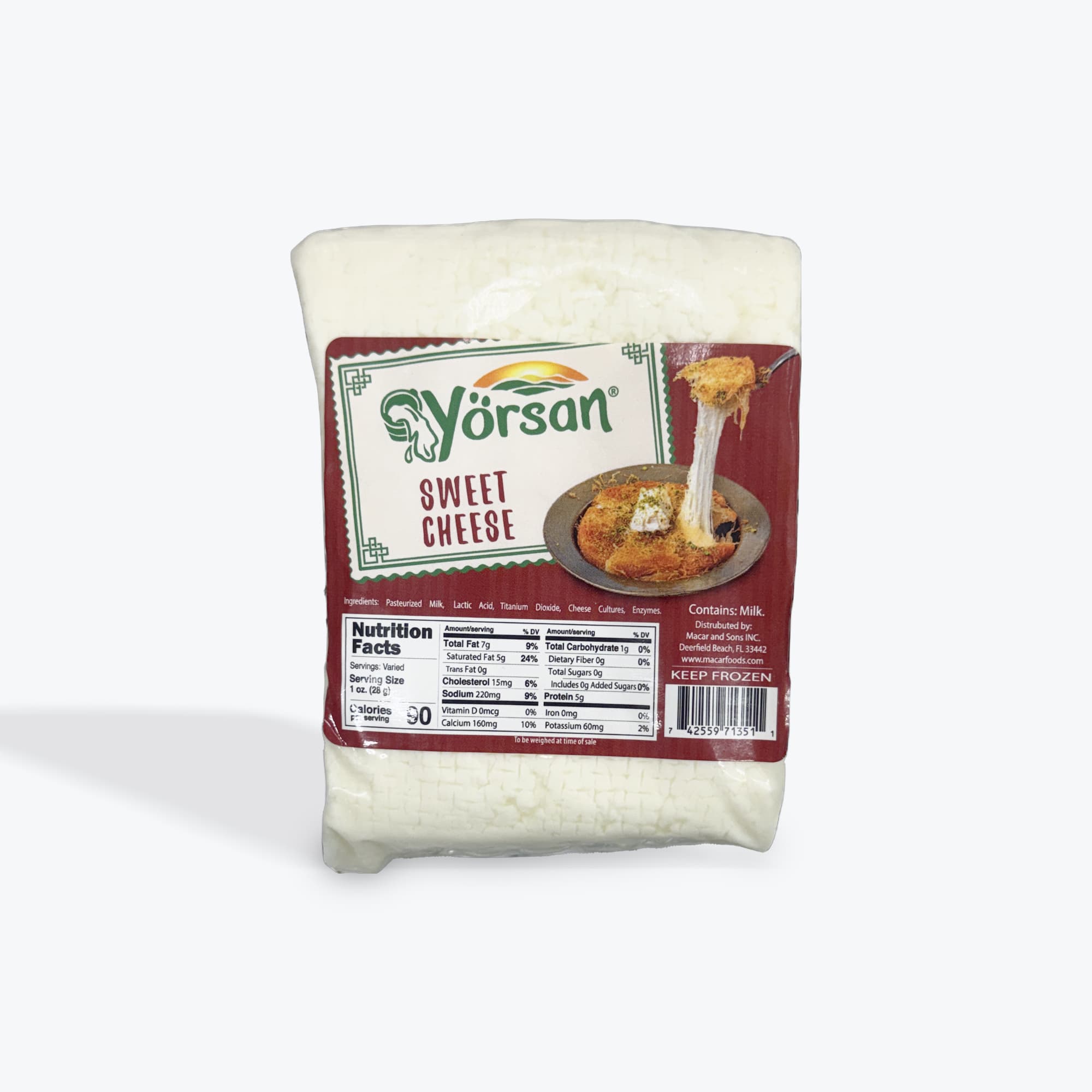 Yorsan Sweet Cheese 1lb