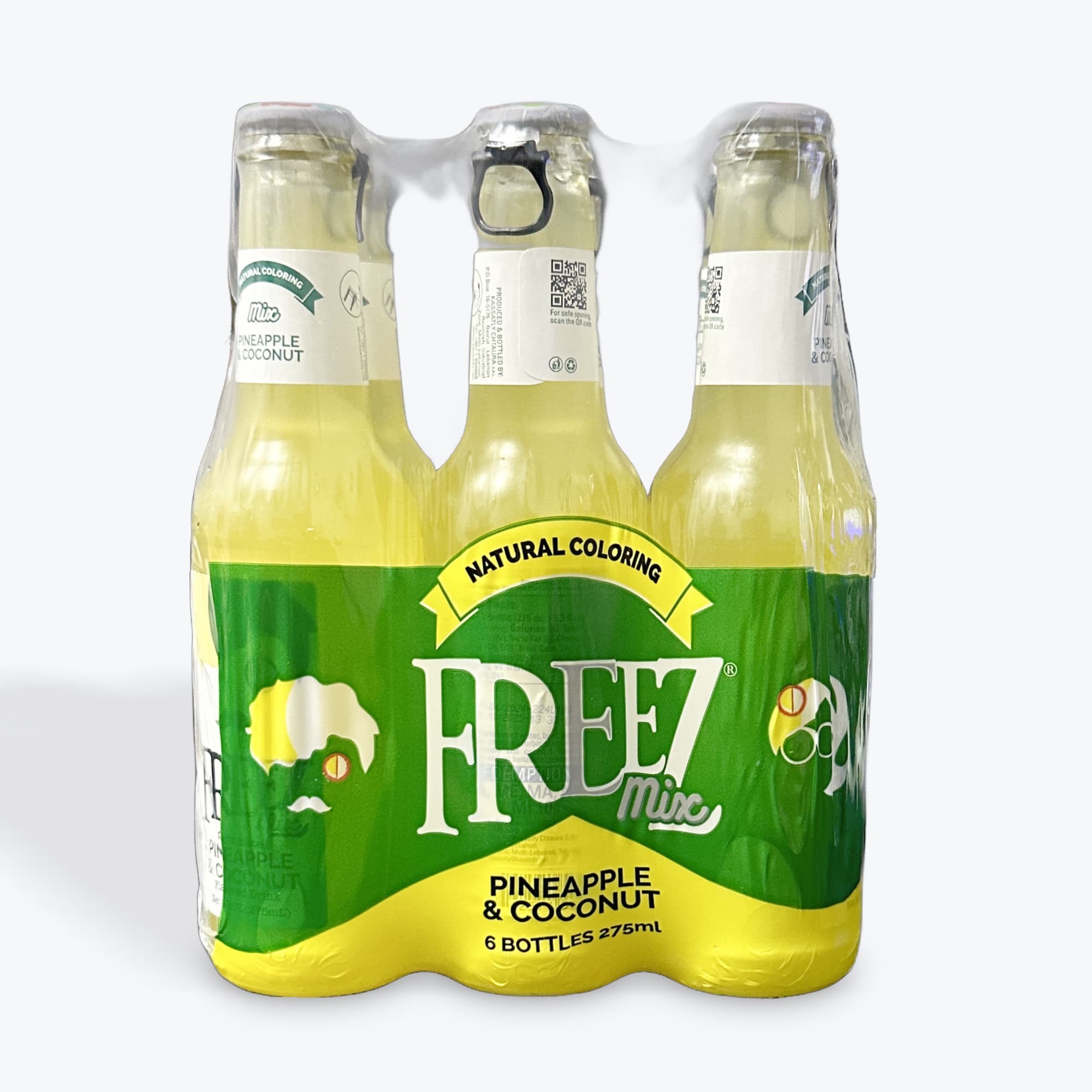 Freez Pine Apple & Coconut 6 Pack