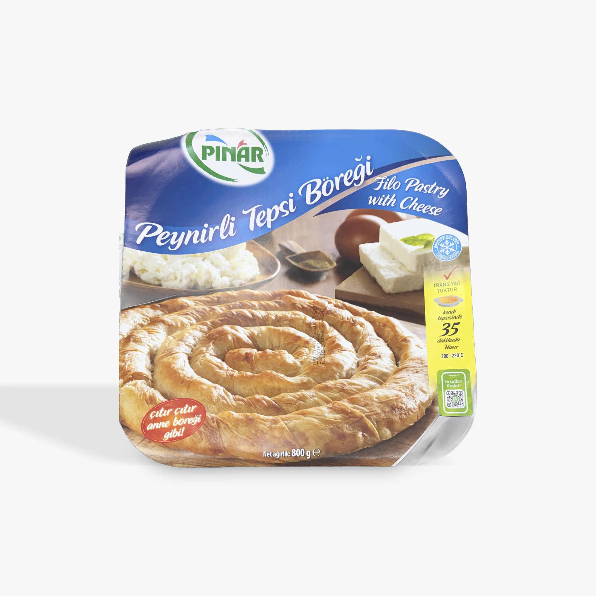 Pinar Fillo Pastry W Cheese 800g