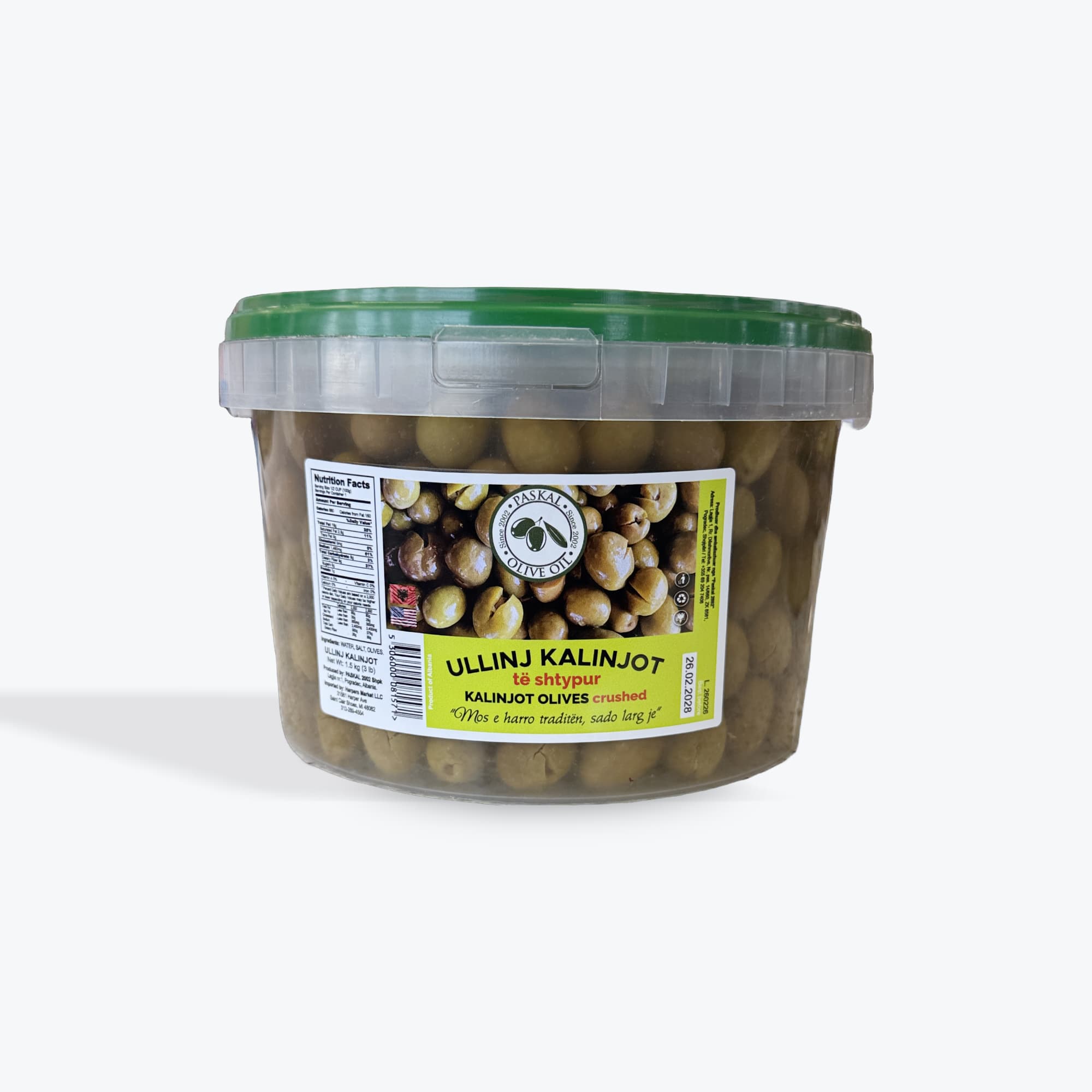 Paskal Kalinjoti Olives 1.5kg