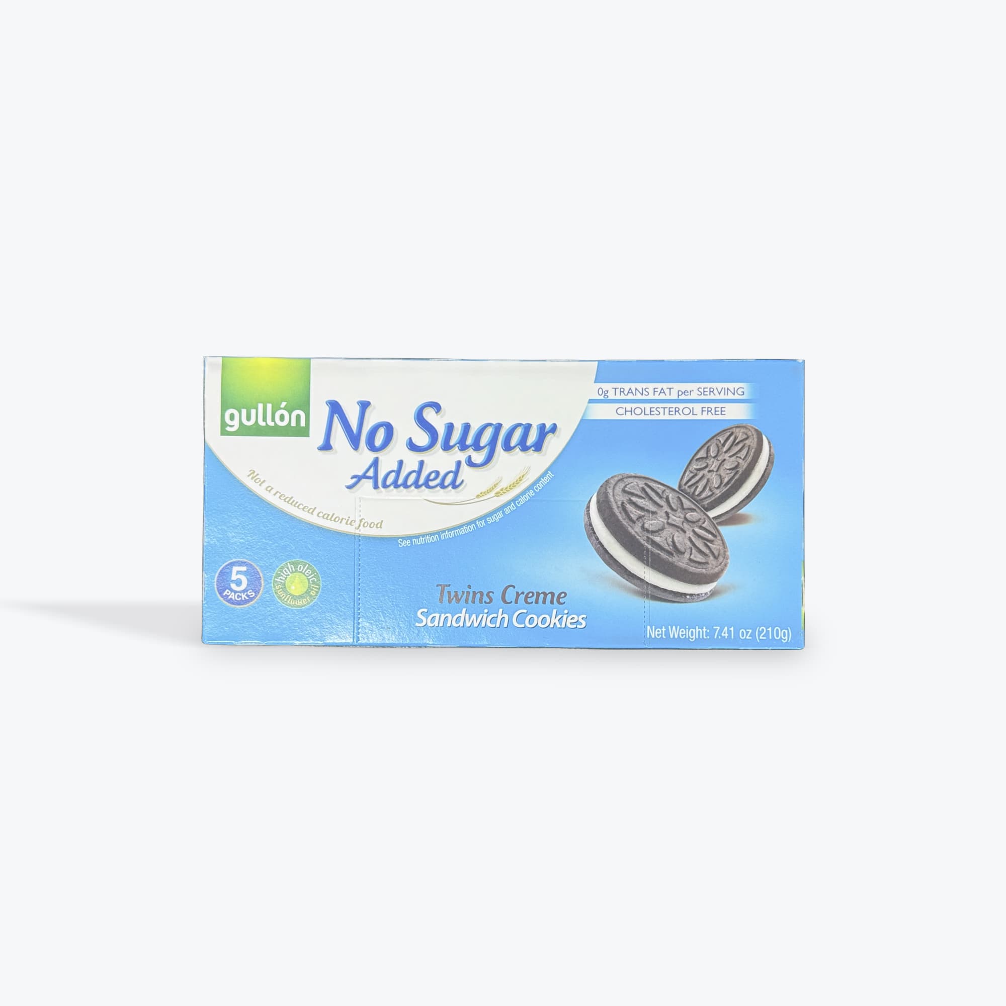 Gullon Sugar Free Twins Creme Sandwhich Cookies 210g