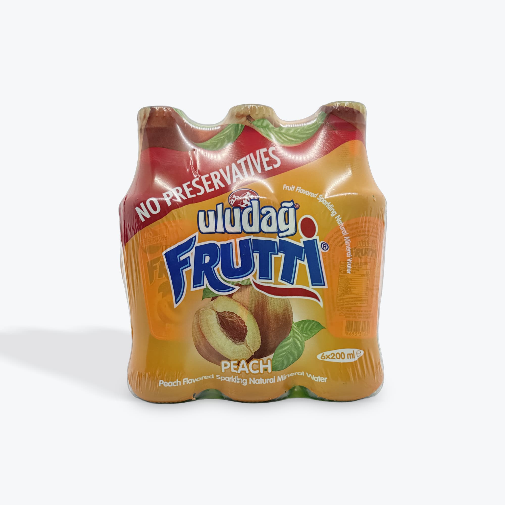 Uludag Frutti Peach 6x7oz