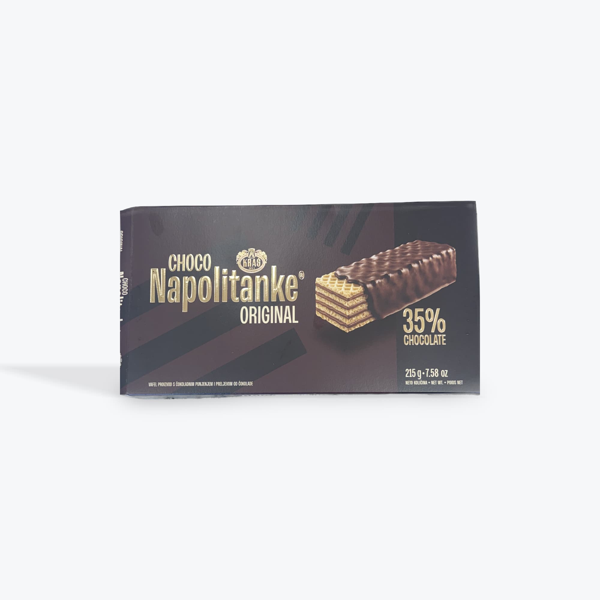 Kras Napolitanke Chocolate Covered Wafers 215g