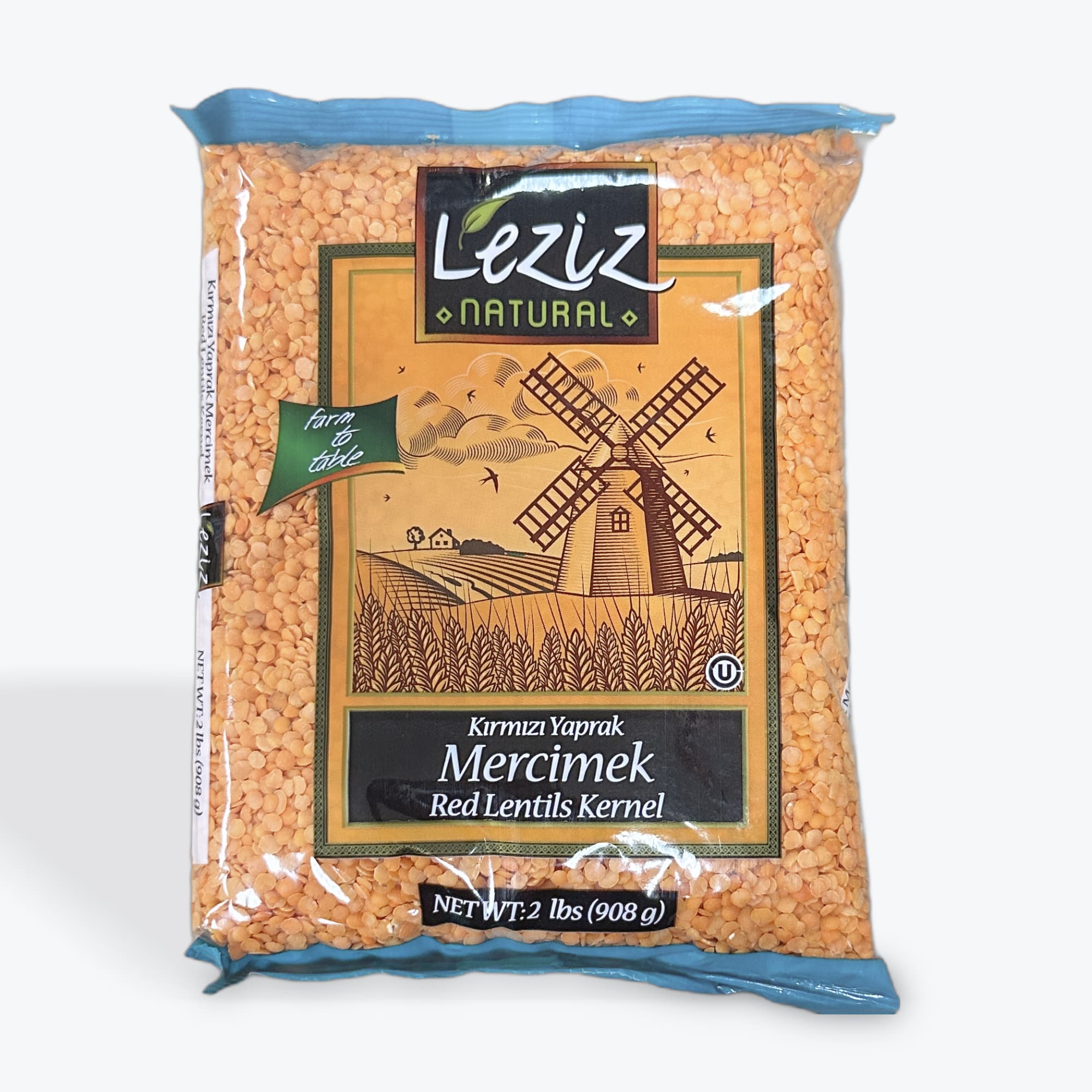 Leziz Red Lentils 2lb