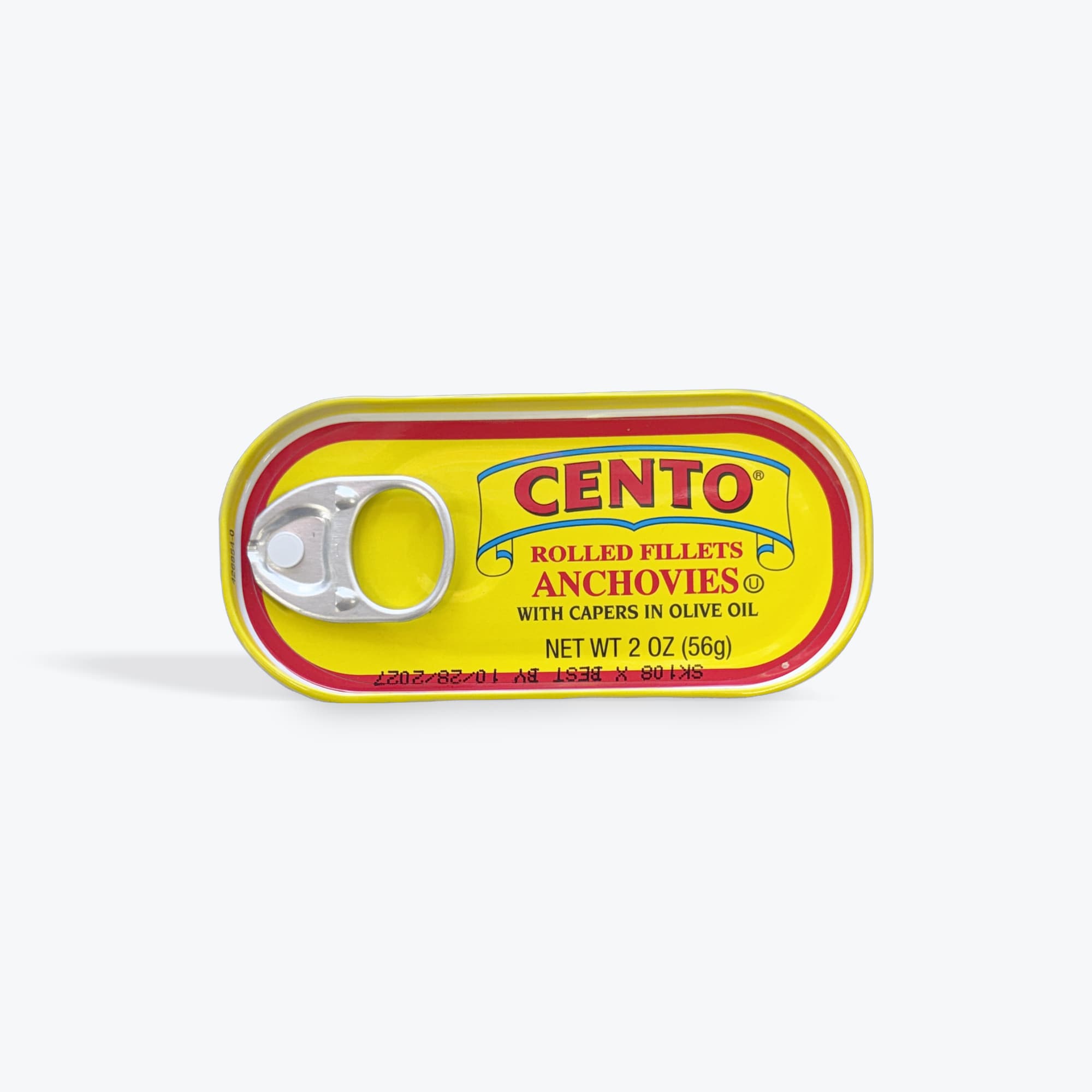 Cento Rolled Anchovies In Olive Oil 2oz