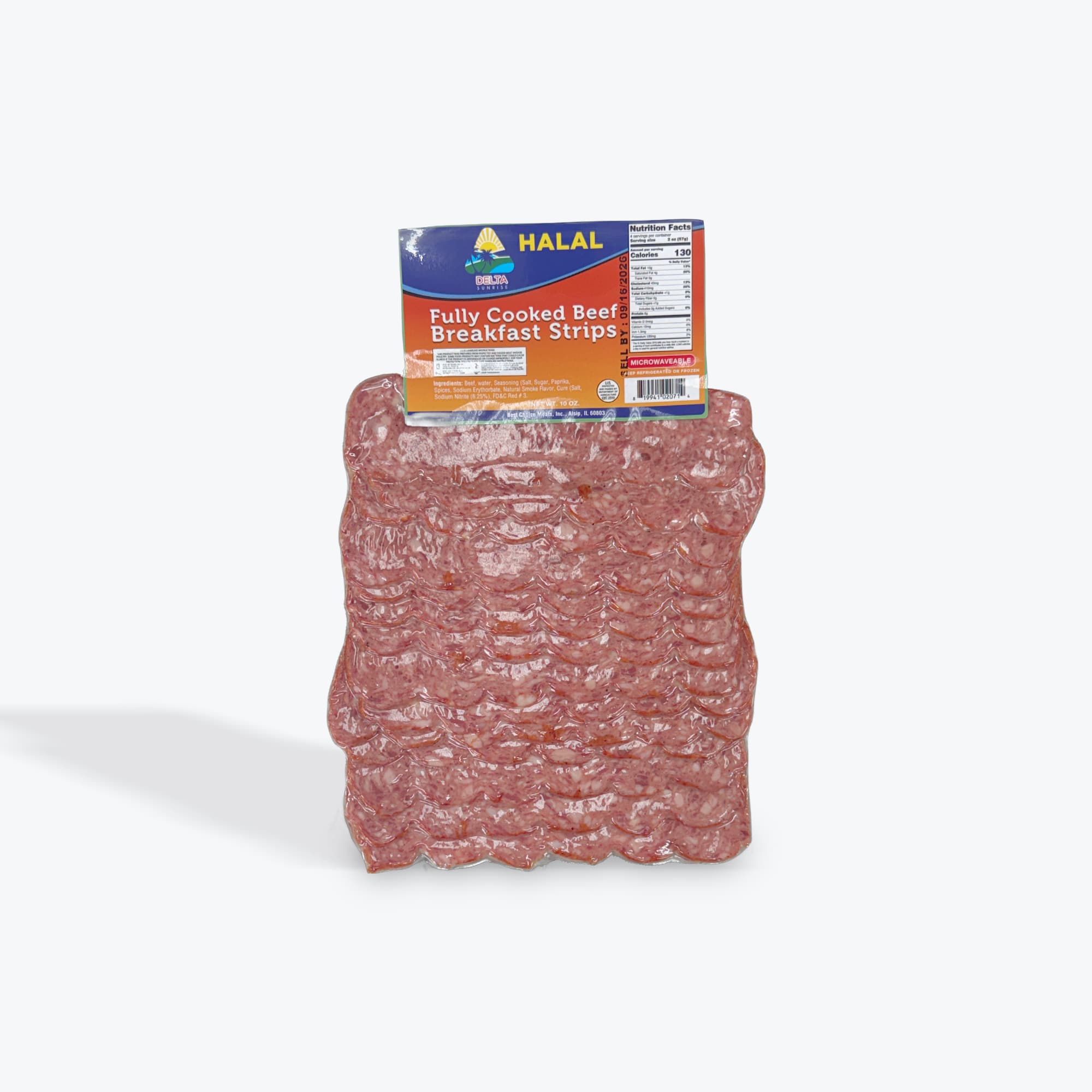 Delta Fully Cooked Breakfast Strips 10oz