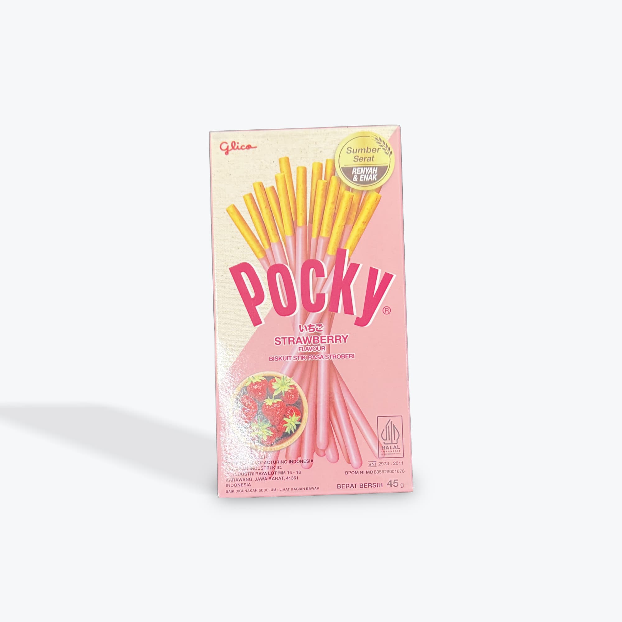 Pocky Strawberry Sticks 45g
