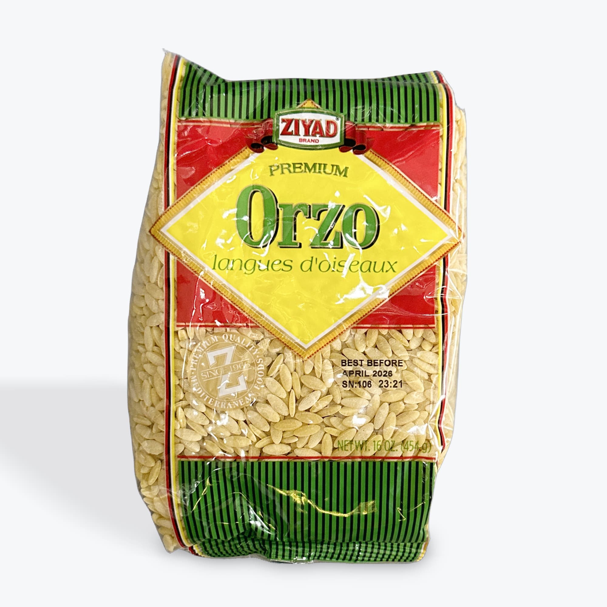 Ziyad Orzo Pasta 16oz