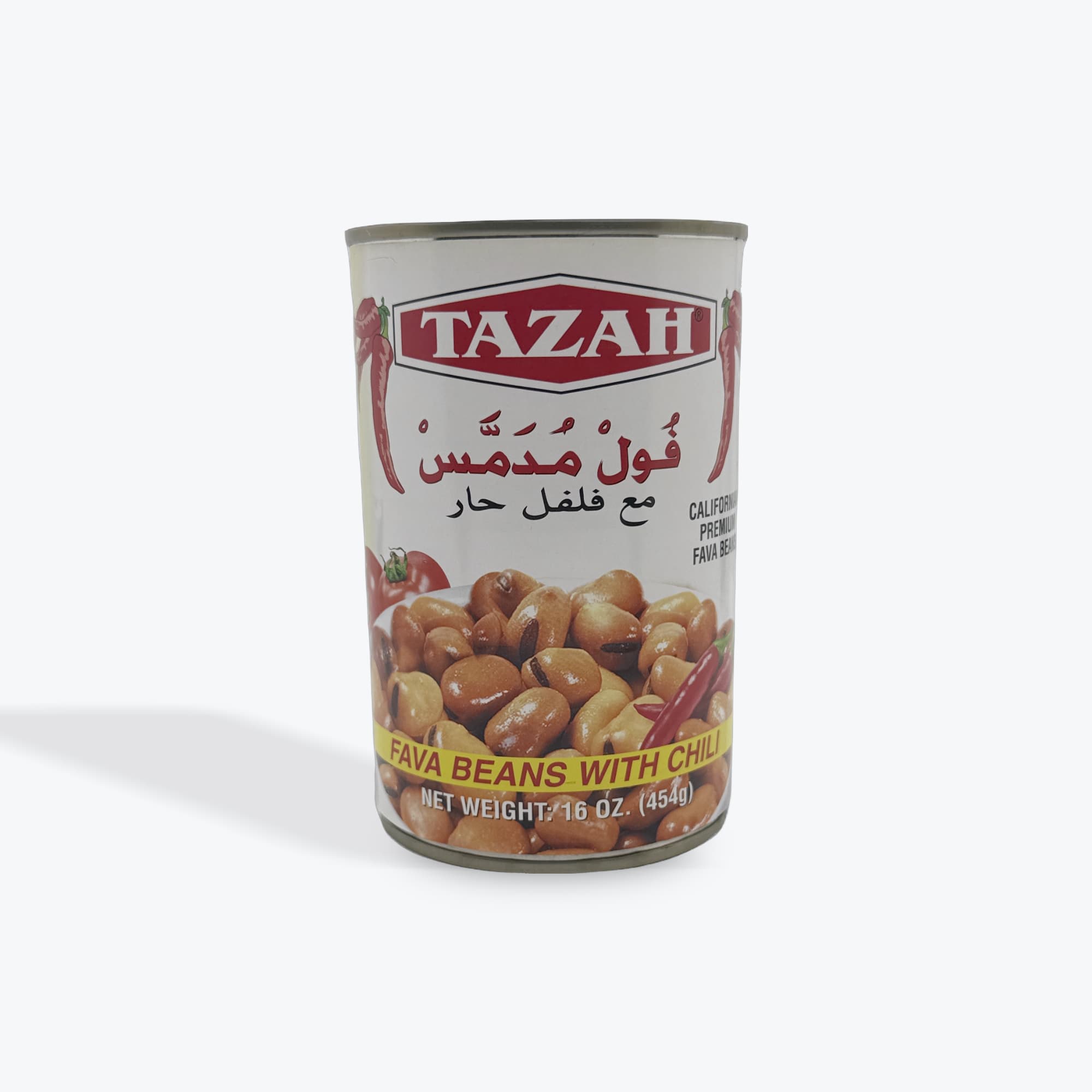 Tazah Fava Beans W Chili 16oz