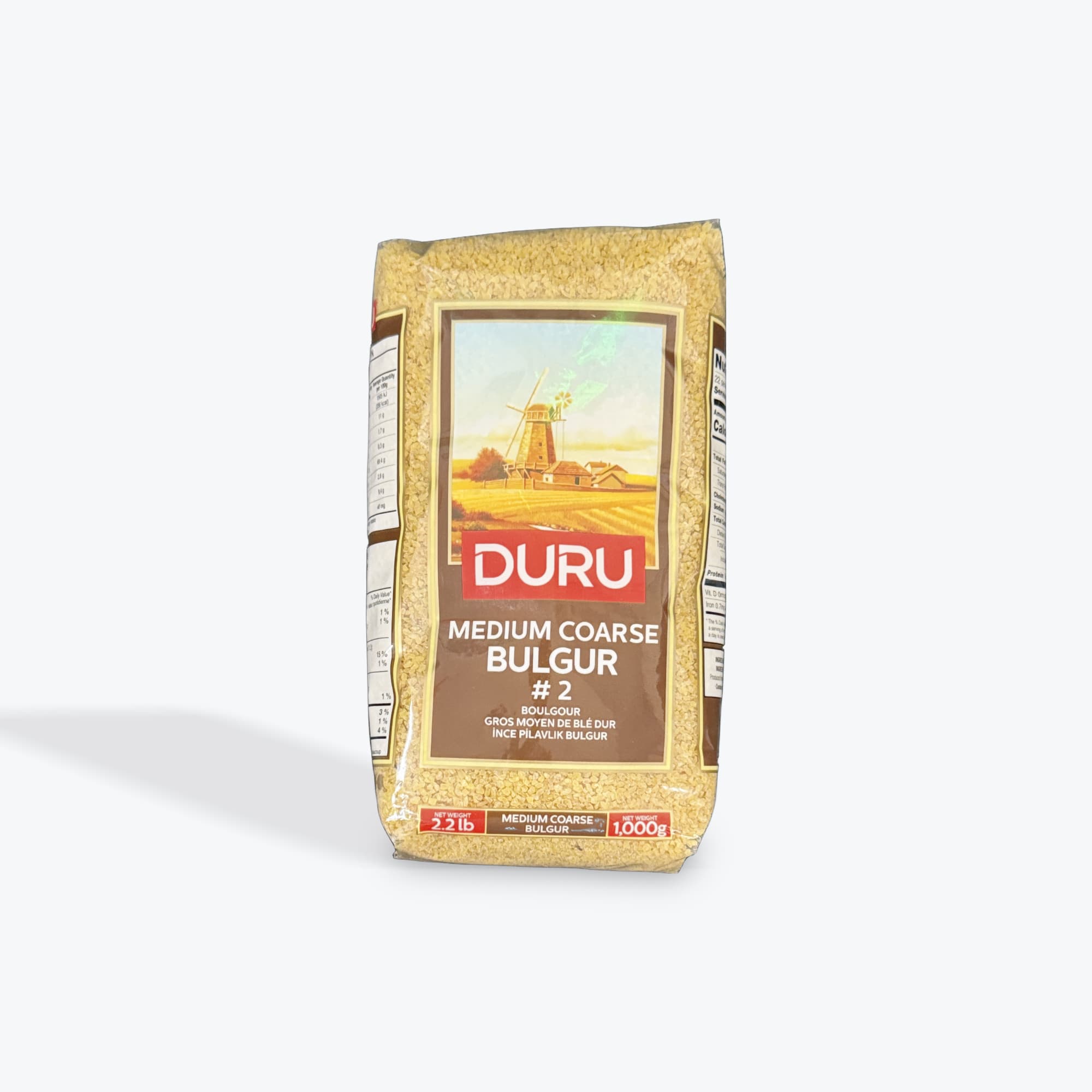 Duru Medium Coarse Cracked Wheat #2 1kg