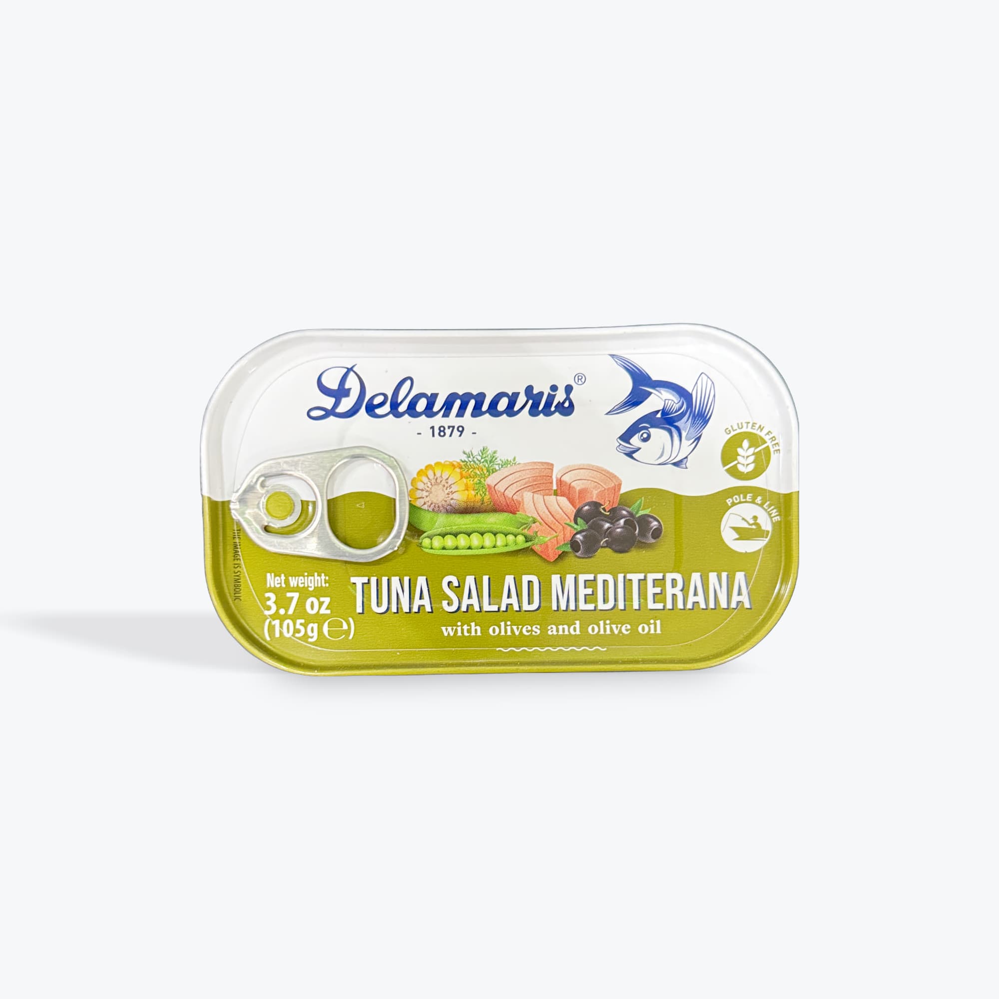 Delamaris Tuna Salad Mediterana 125g