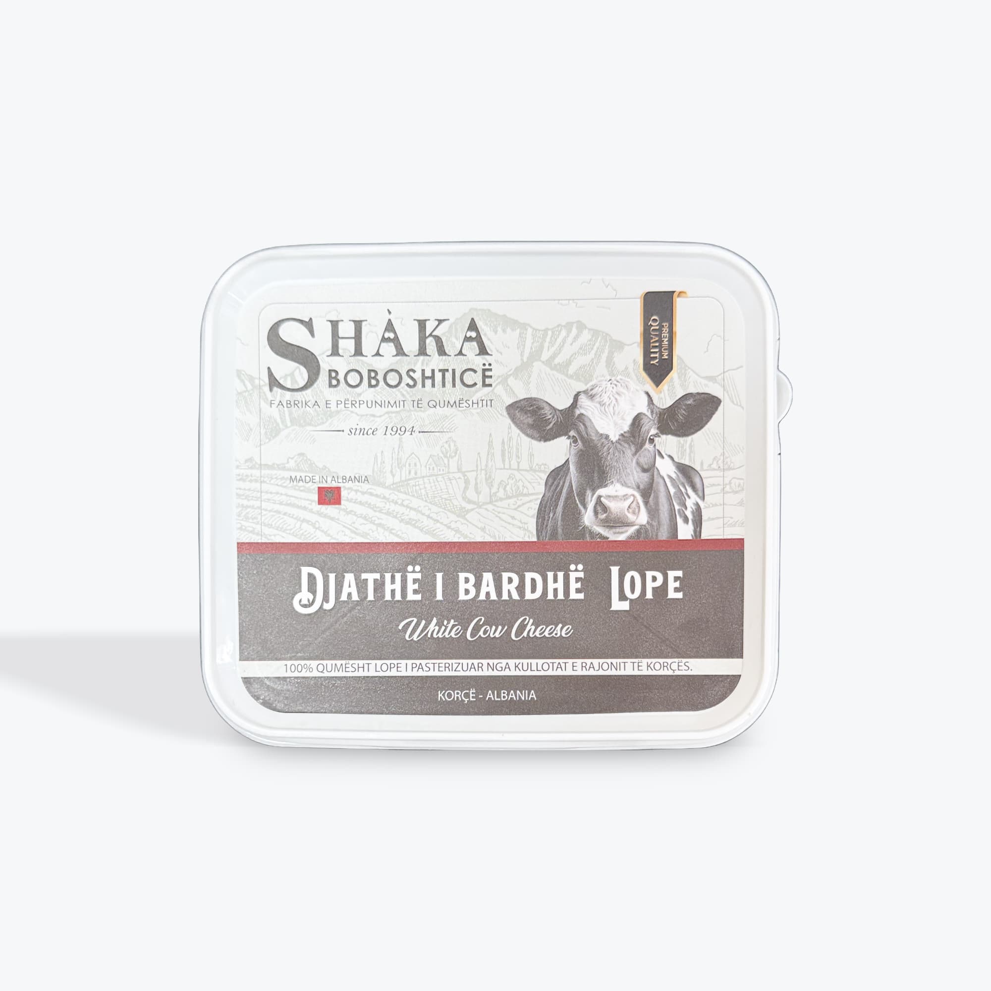 Shaka Boboshtica White Cow Cheese 900g