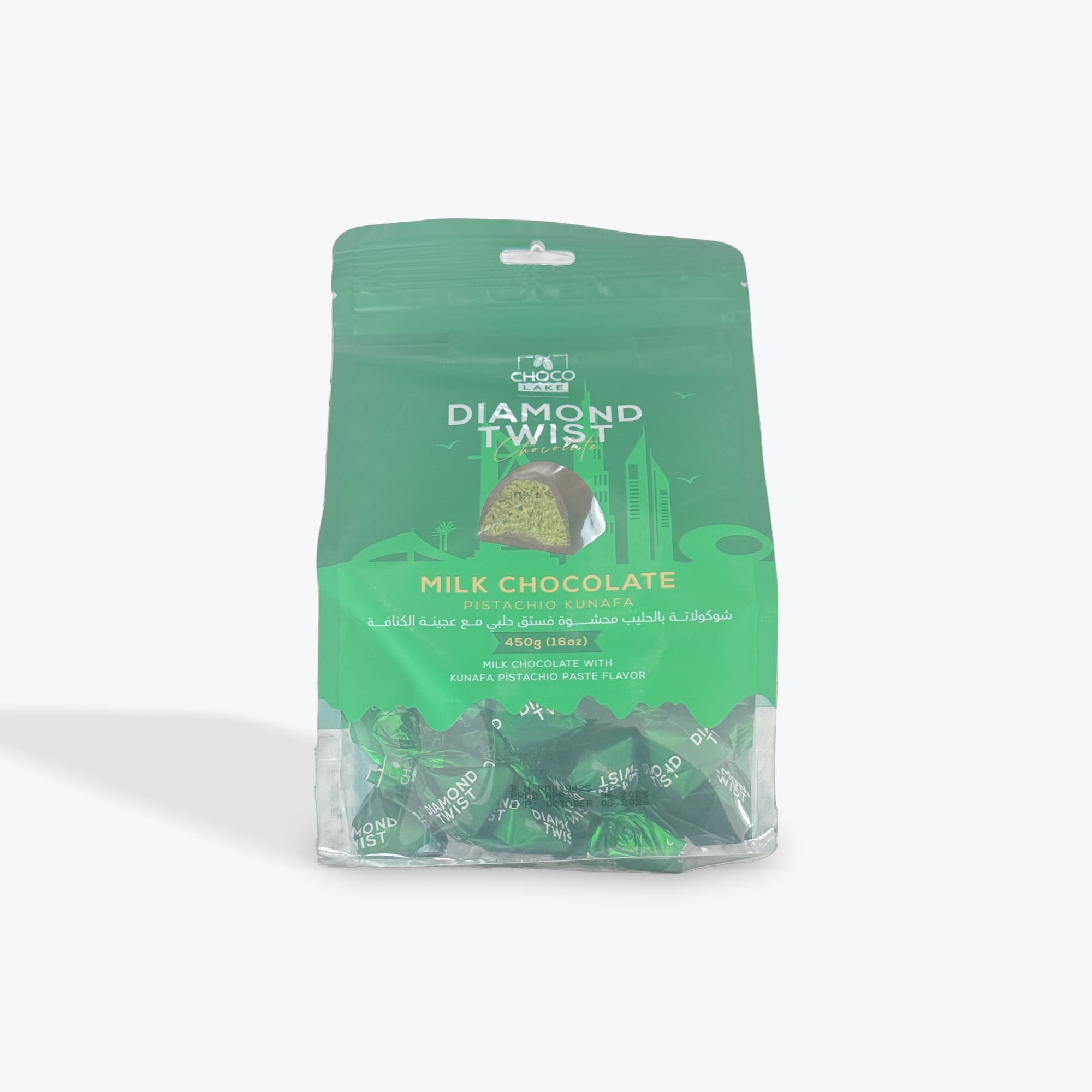 Choco Lake Twist Dubai Chocolate 450g