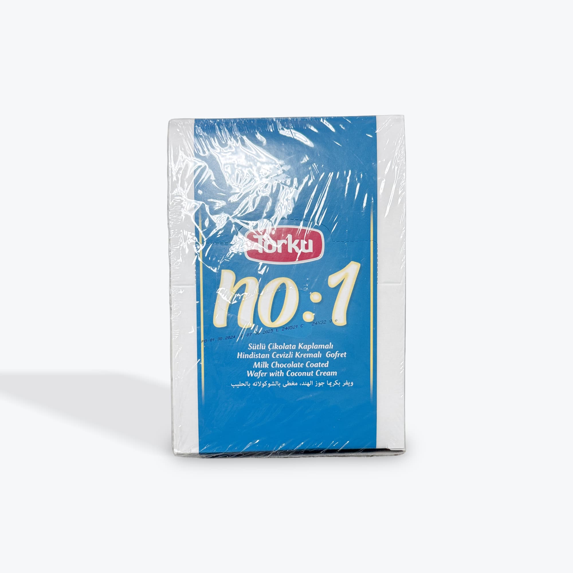 Torku No:1 Coconut Wafers 24x32g