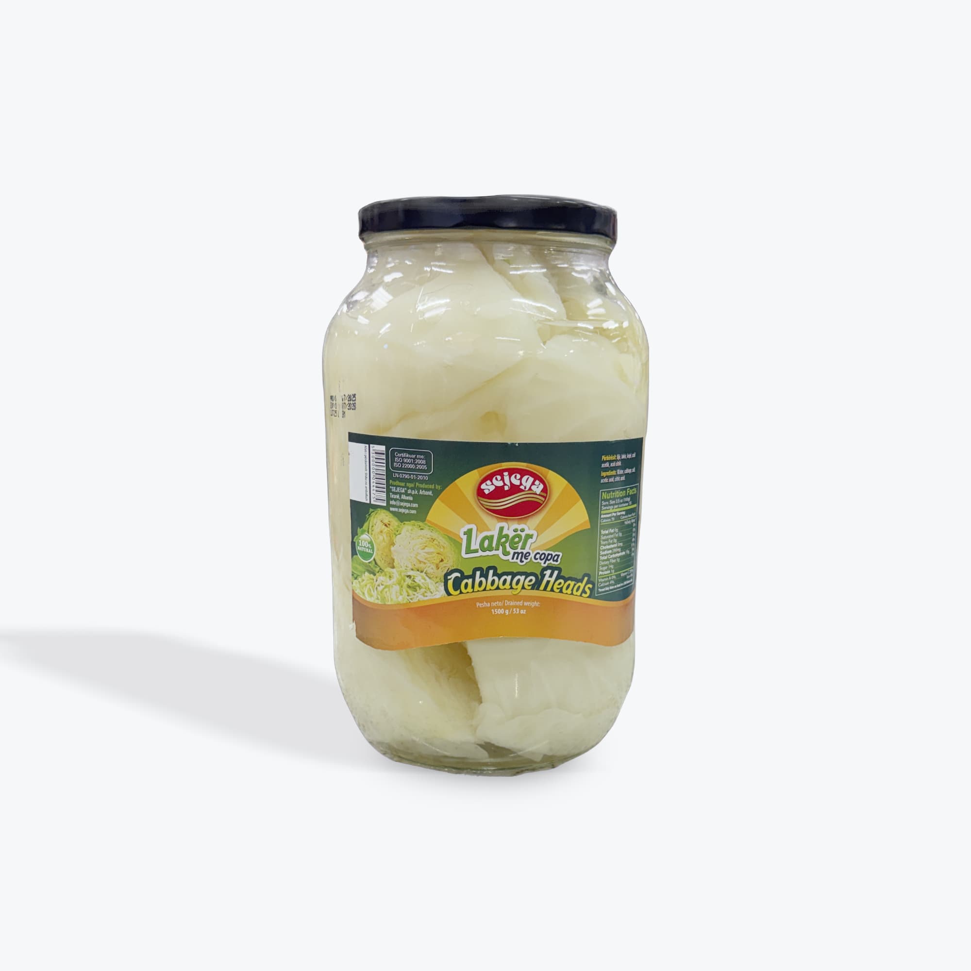 Sejega Pickled Cabbage Leaves 2.5kg