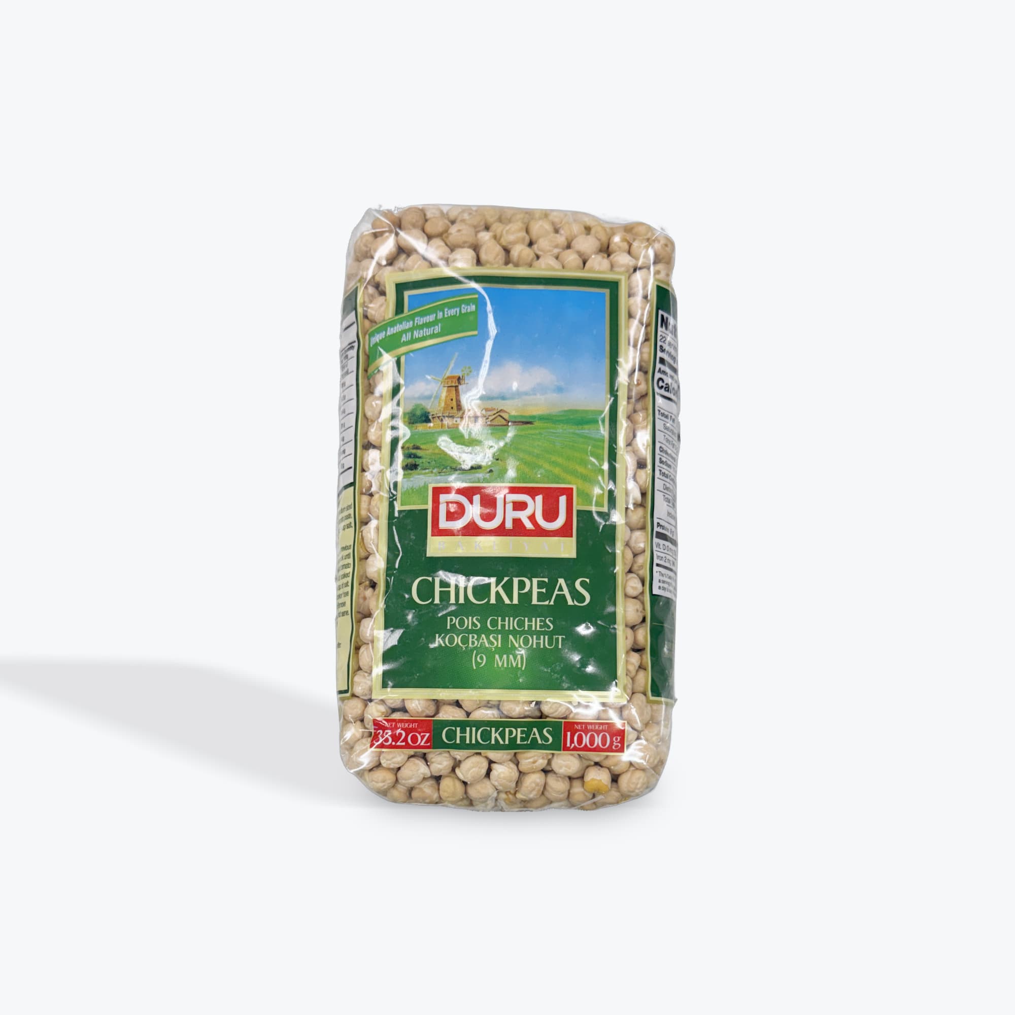 Duru Chickpeas 9mm 1kg