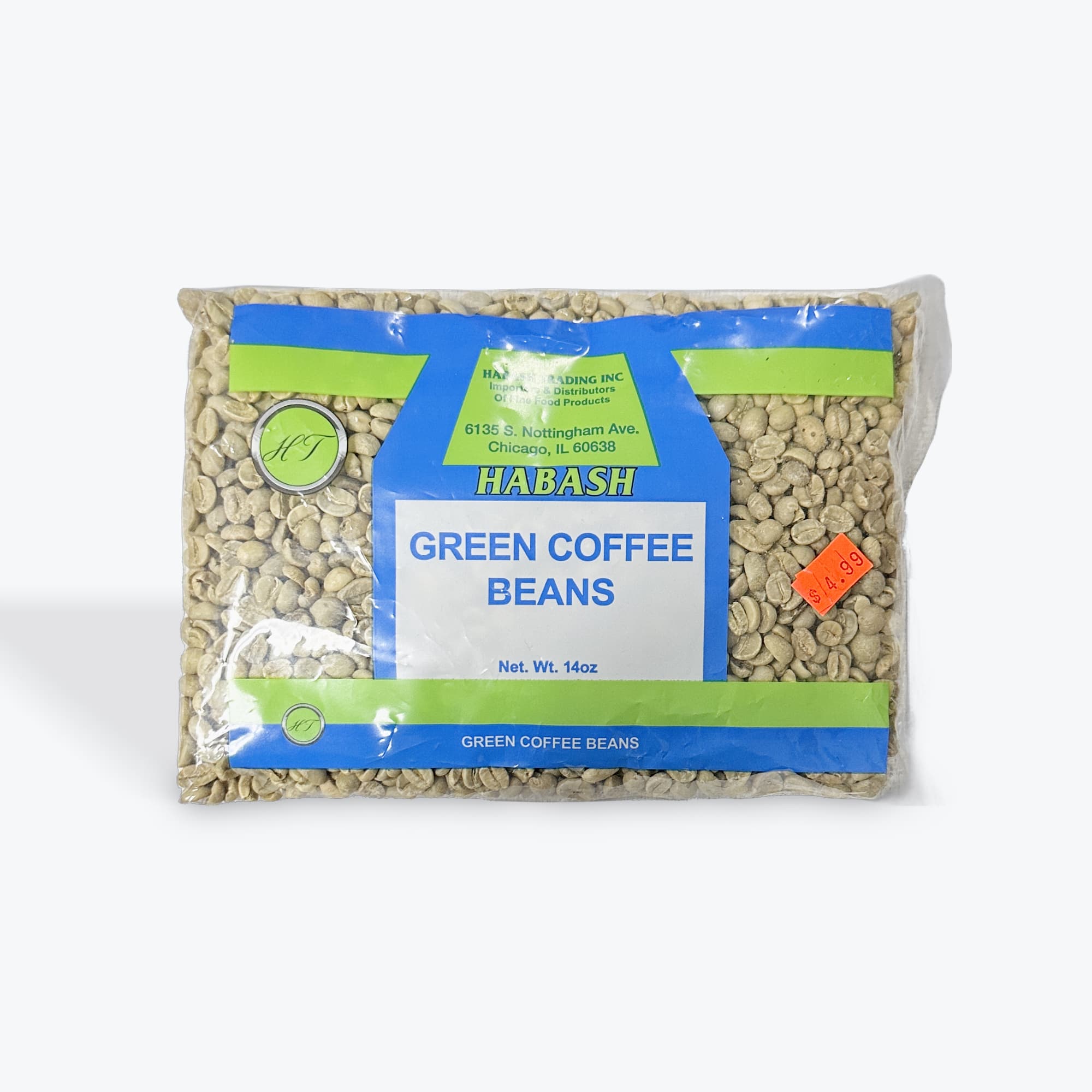 Habash Green Coffee Beans 14oz