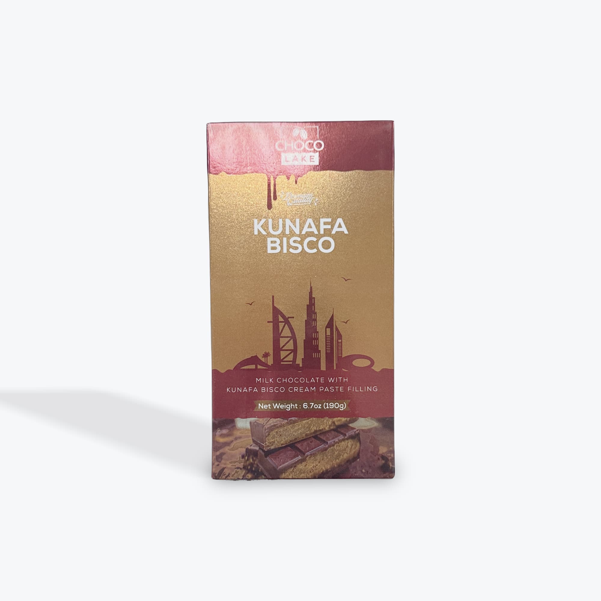 Choco Lake Kunafa Biscoff 190g