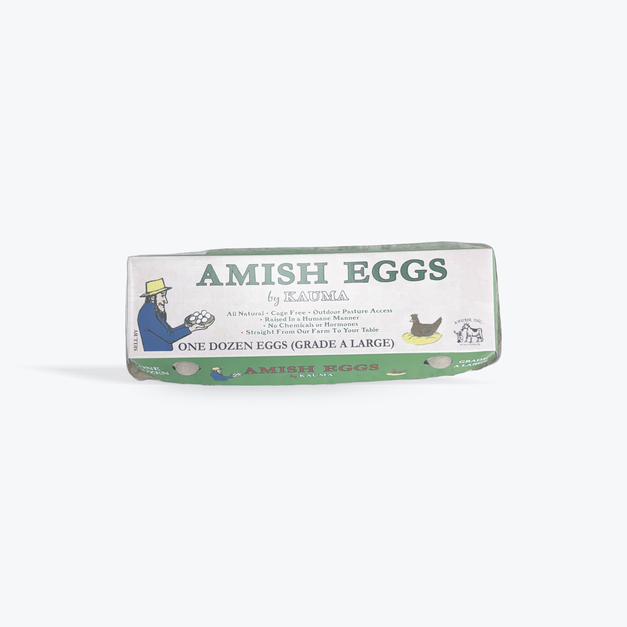 Kauma Amish Eggs Grade A Large 1doz