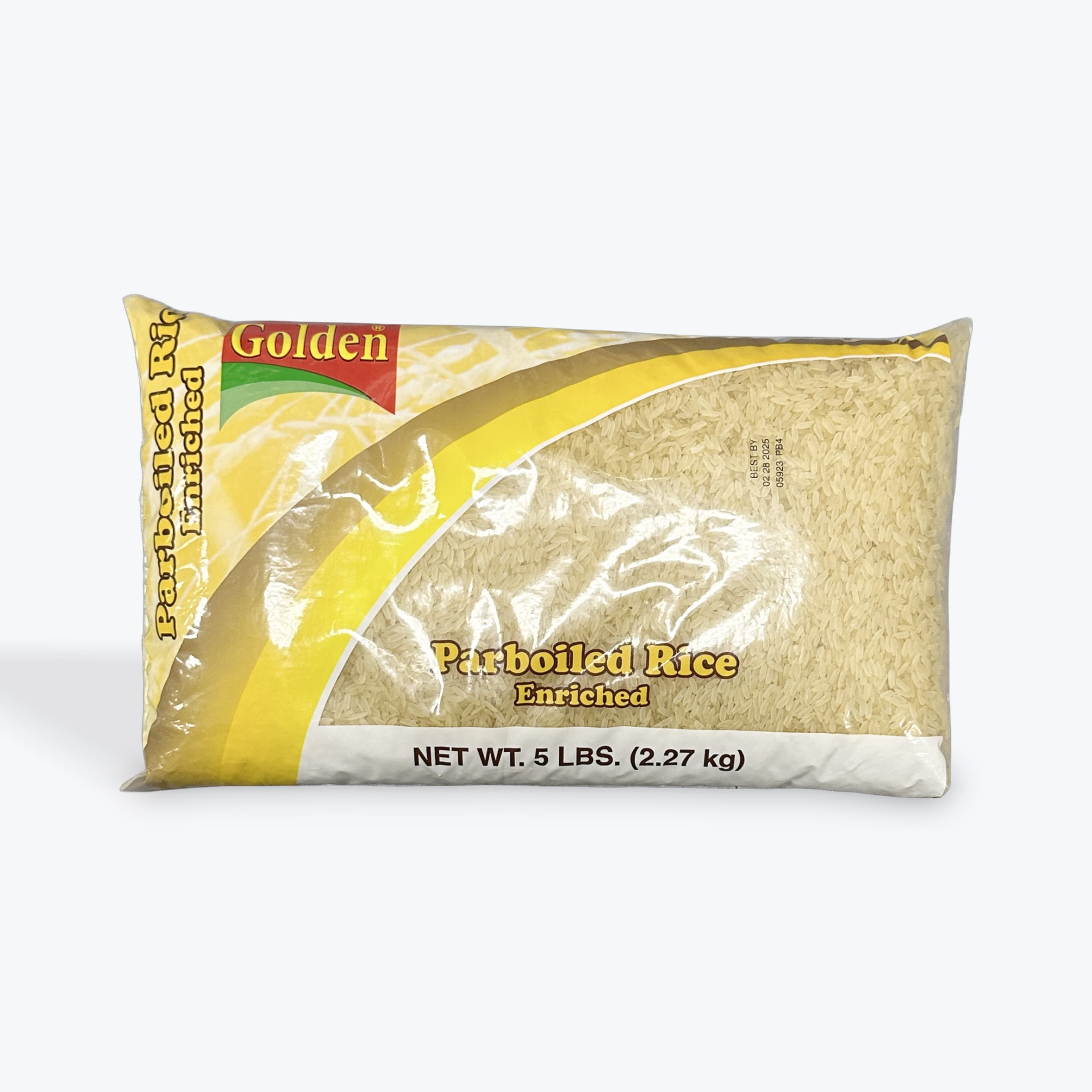 Golden Parboiled Rice 5 Lb