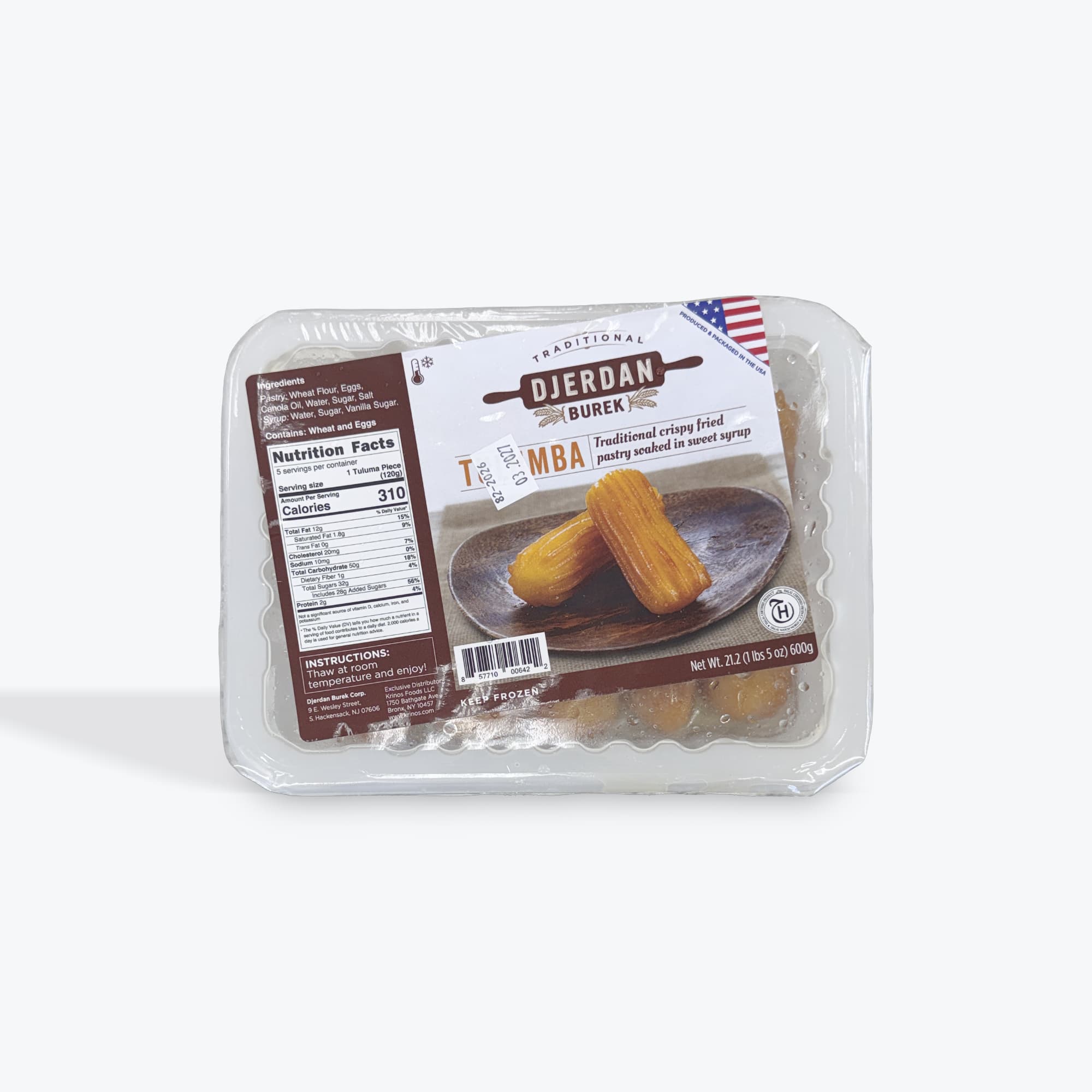 Djerdan Tulumba 600g