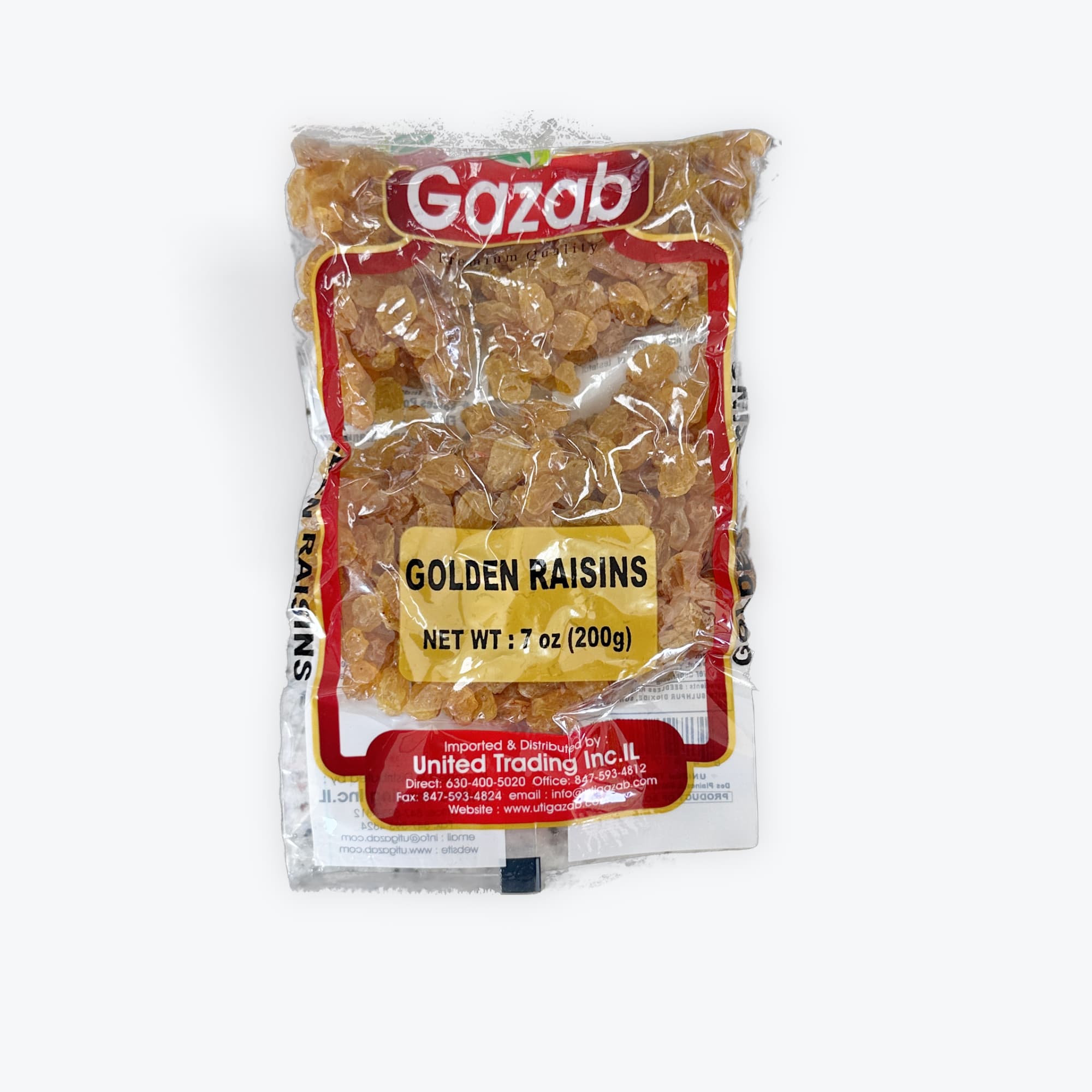 Gazab Golden Raisin 7oz