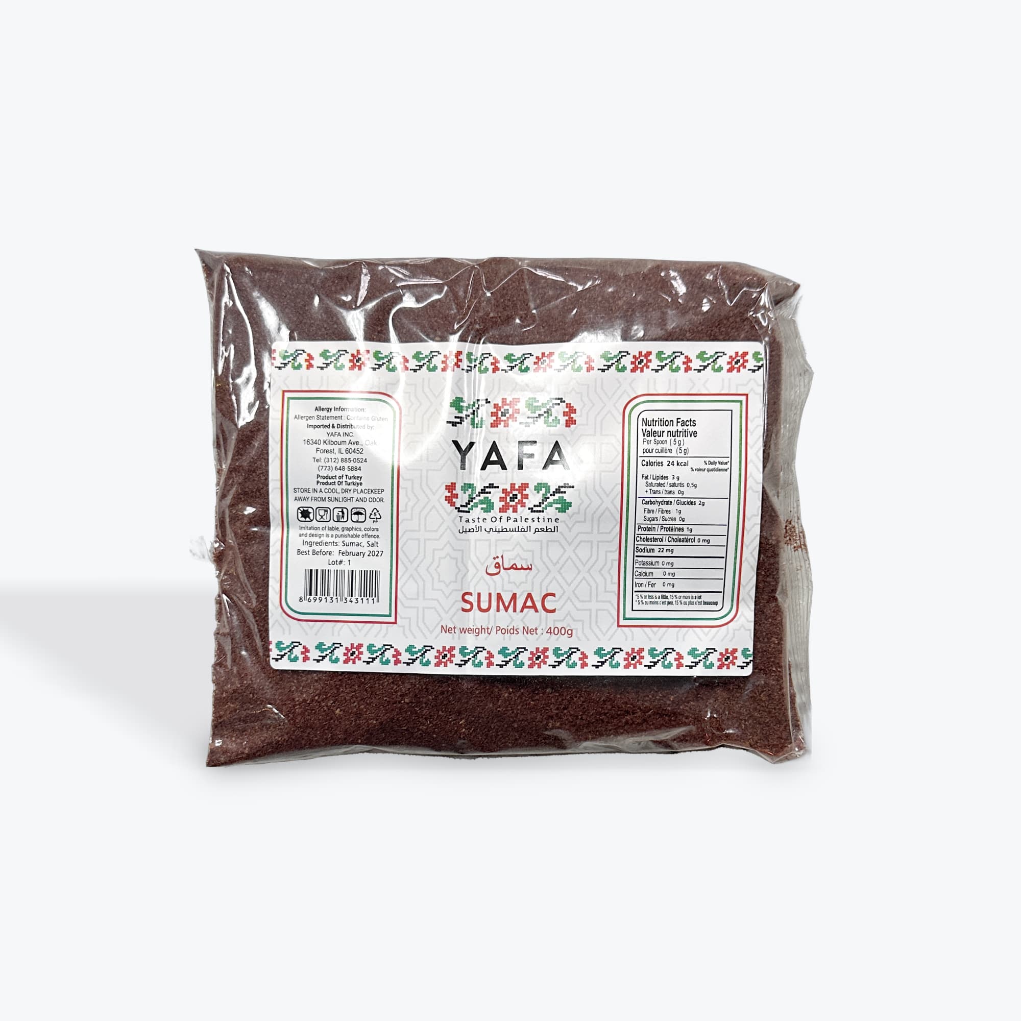 Yafa Sumac 400g