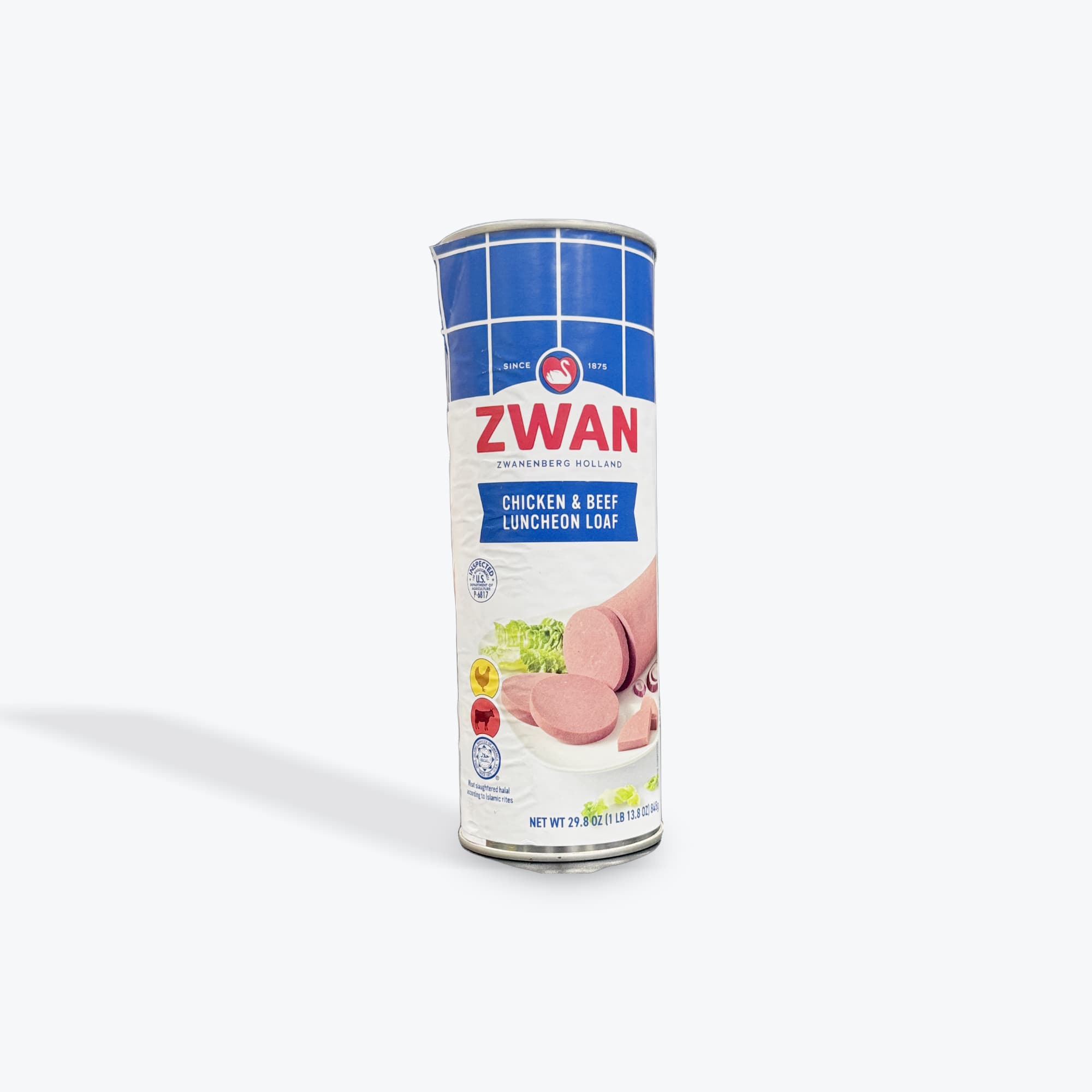 Zwan Chicken & Beef Luncheon Loaf 29.8oz