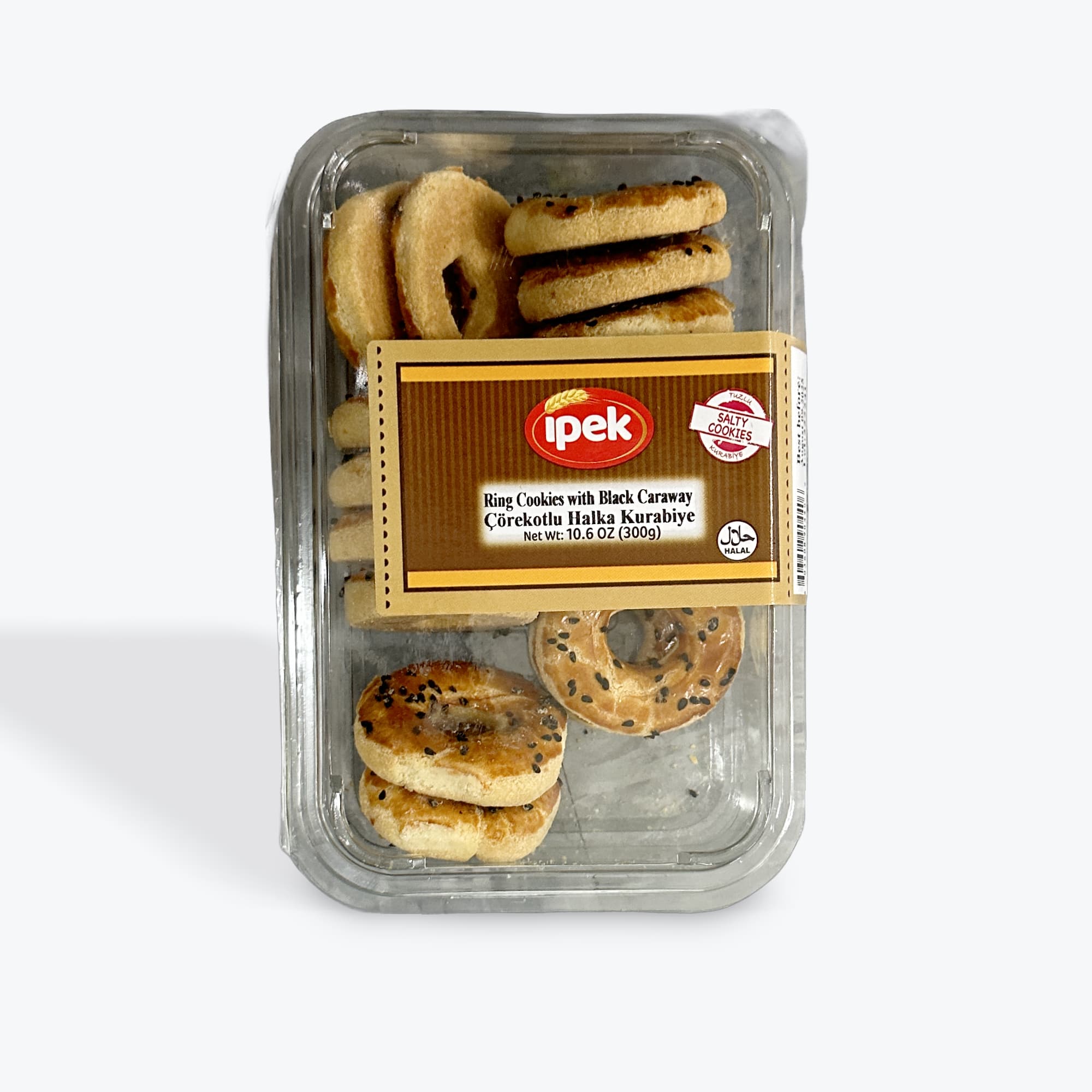 Ipek Ring Cookies W Caraway 10.6oz