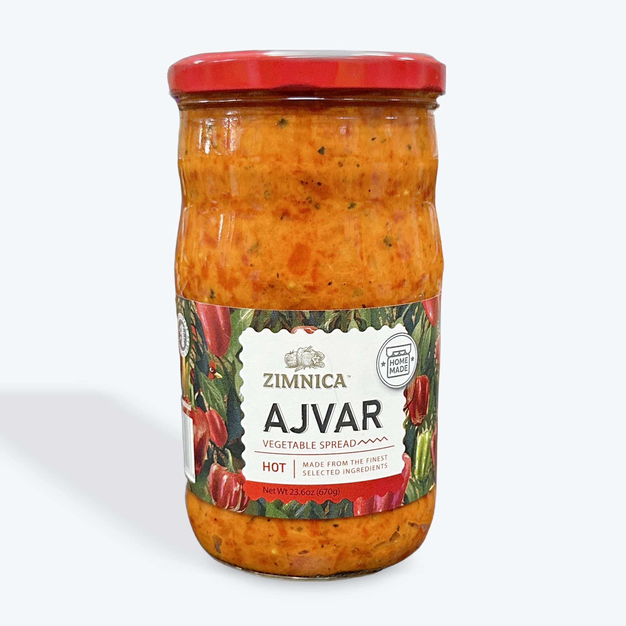 Zimnica Hot Ajvar 670g