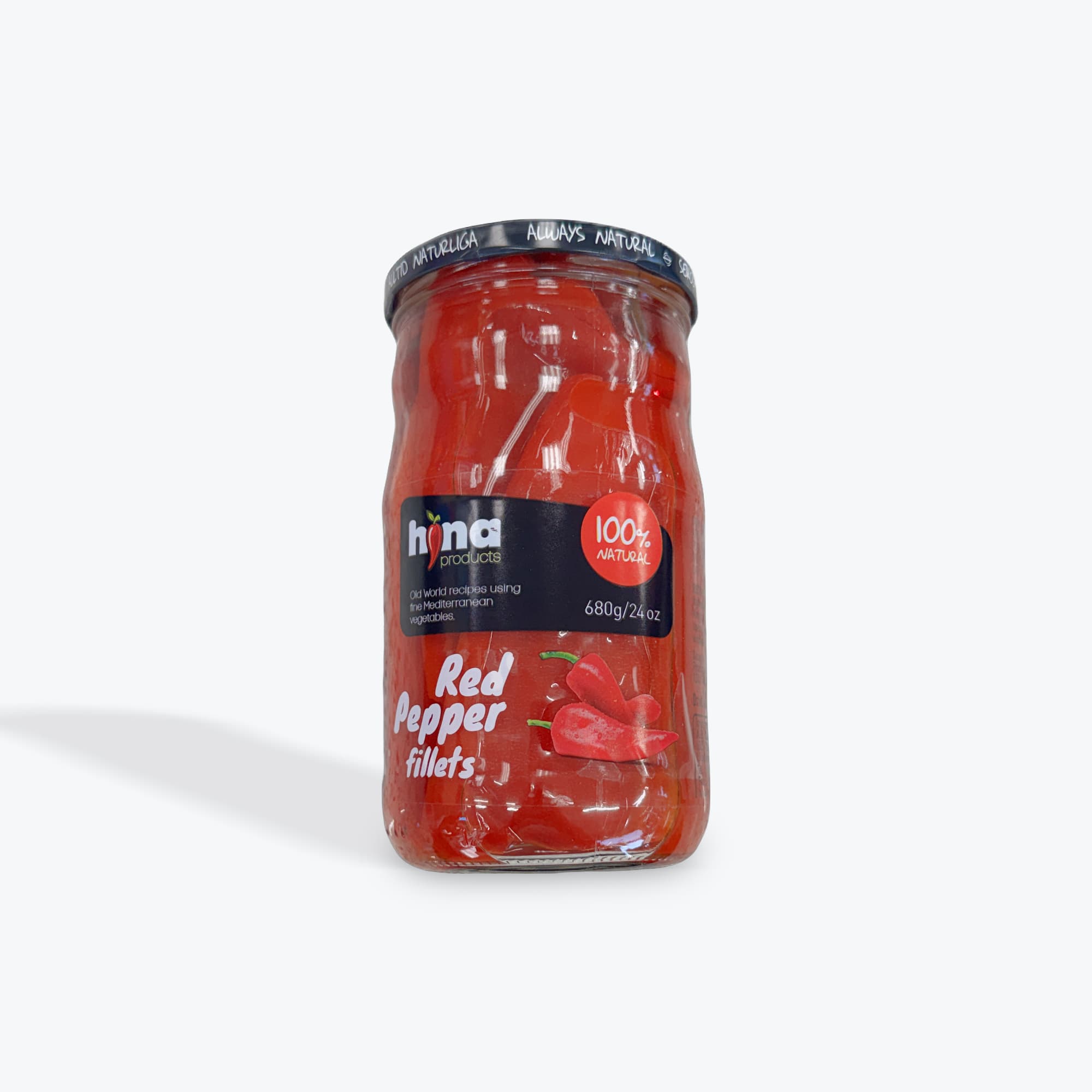 Hina Red Peppers Fillet 680g