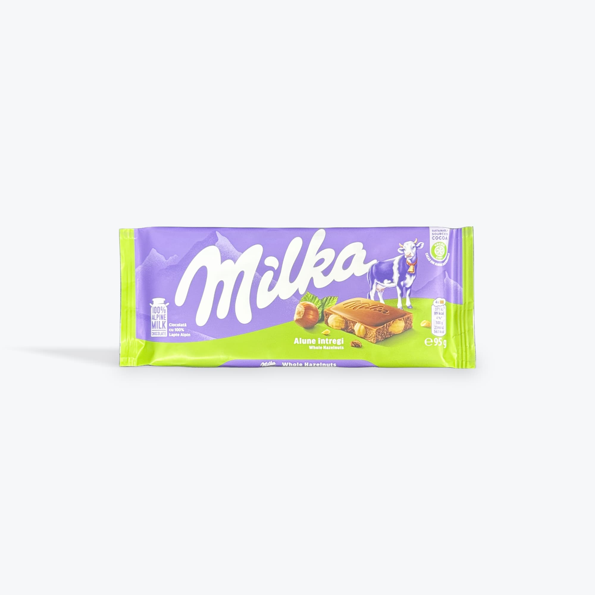 Milka Whole Hazelnut Chocolate 95g