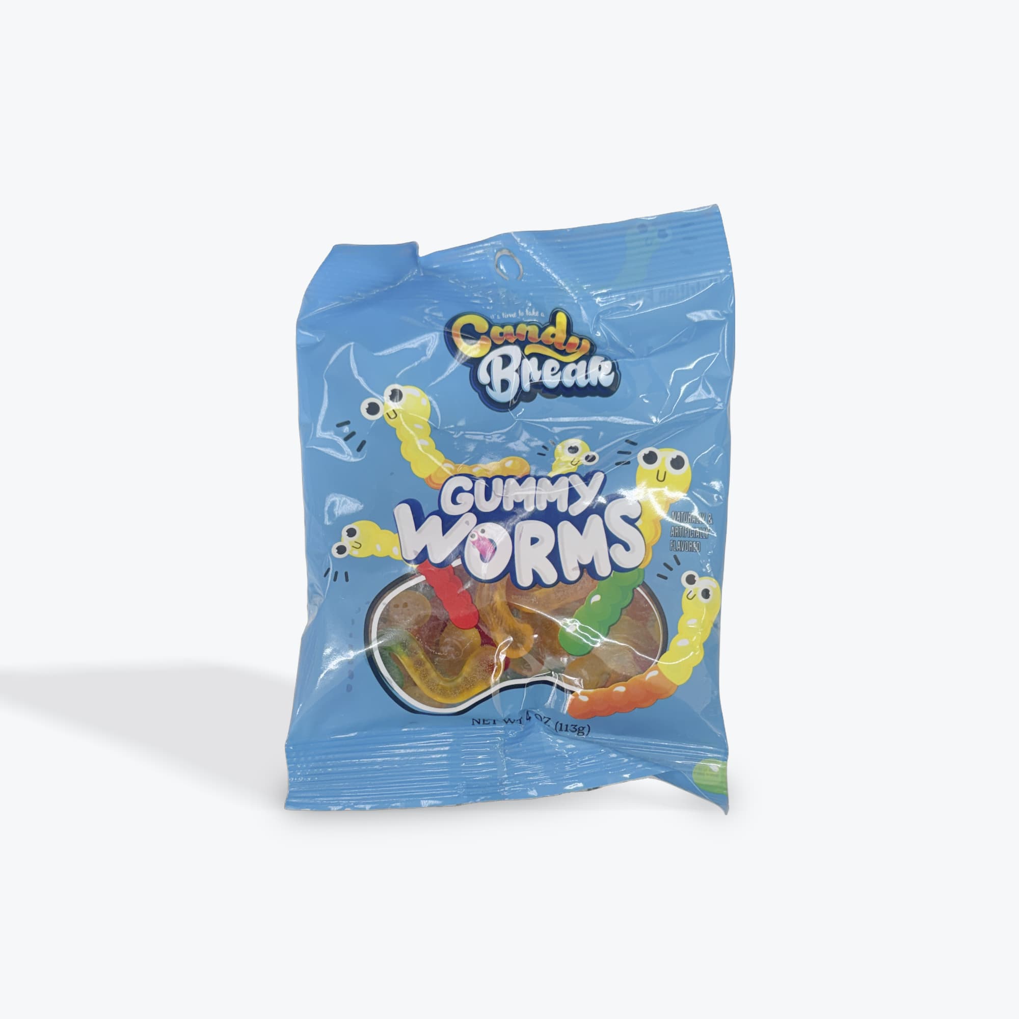 Candy Break Gummy Worms 4oz