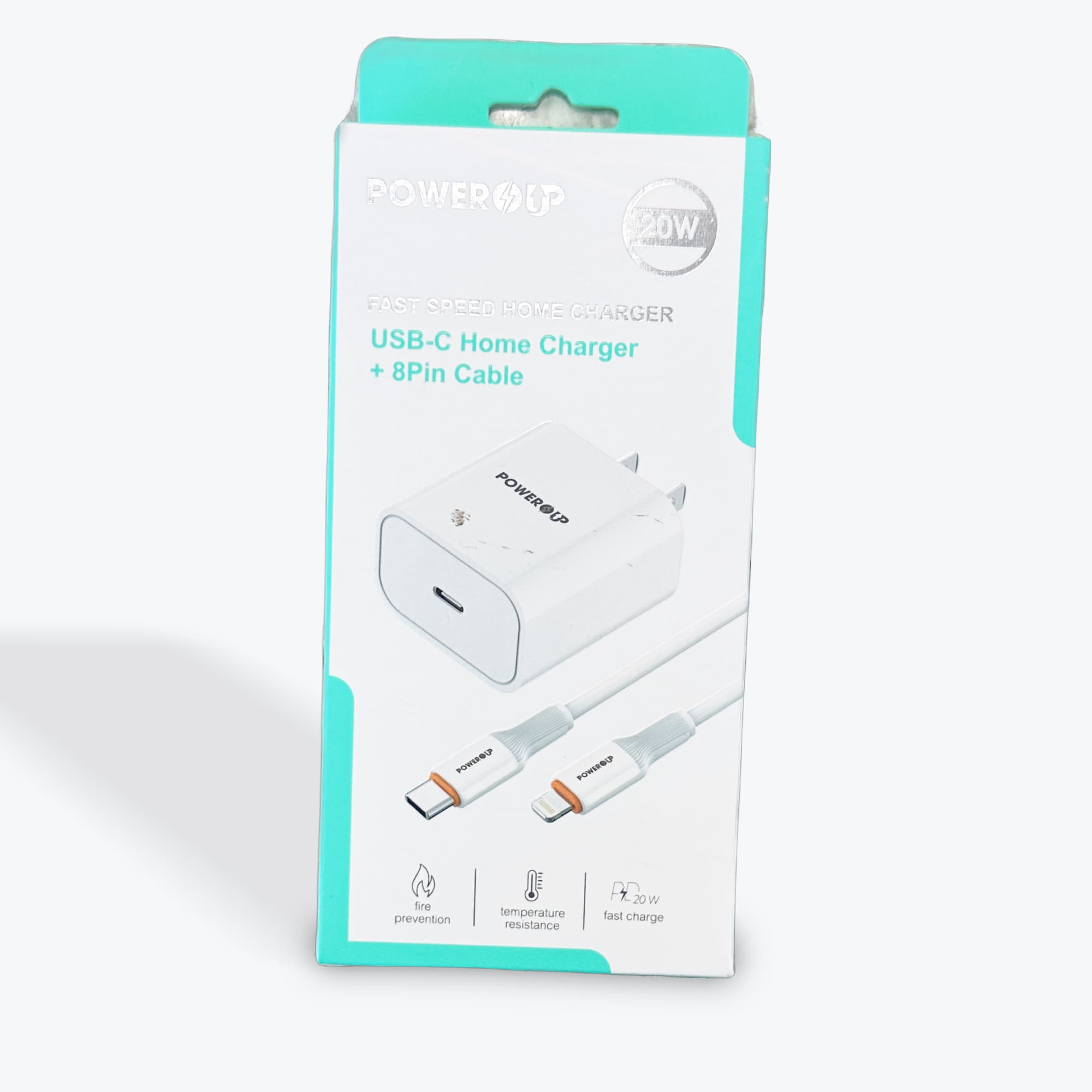 Power Up USB-C Port W 8Pin Cable