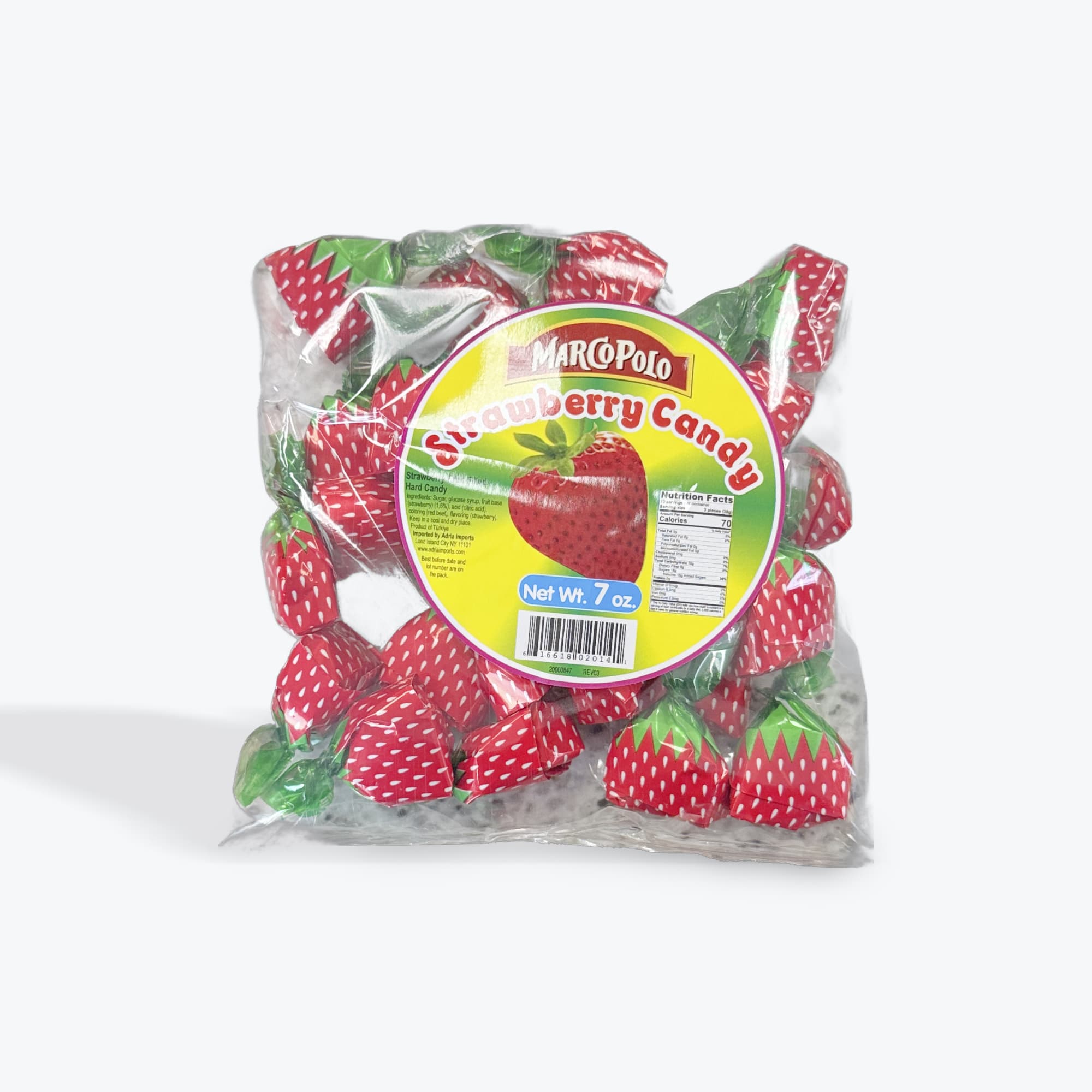 MarcoPolo Strawberry Candy 7oz