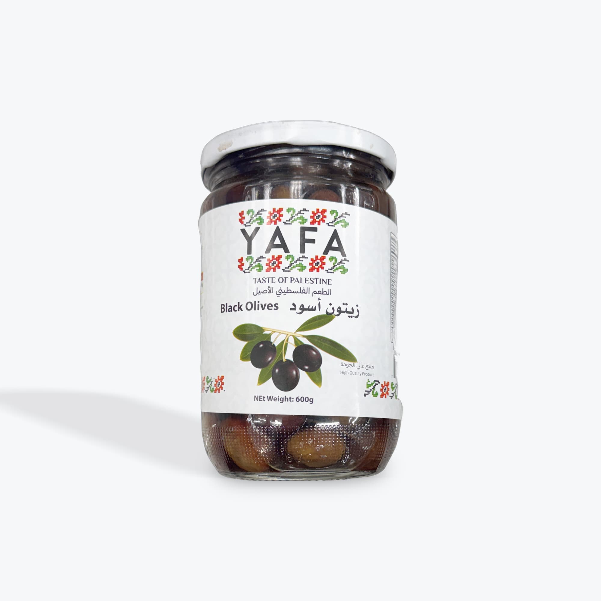 Yafa Black Olives 600g