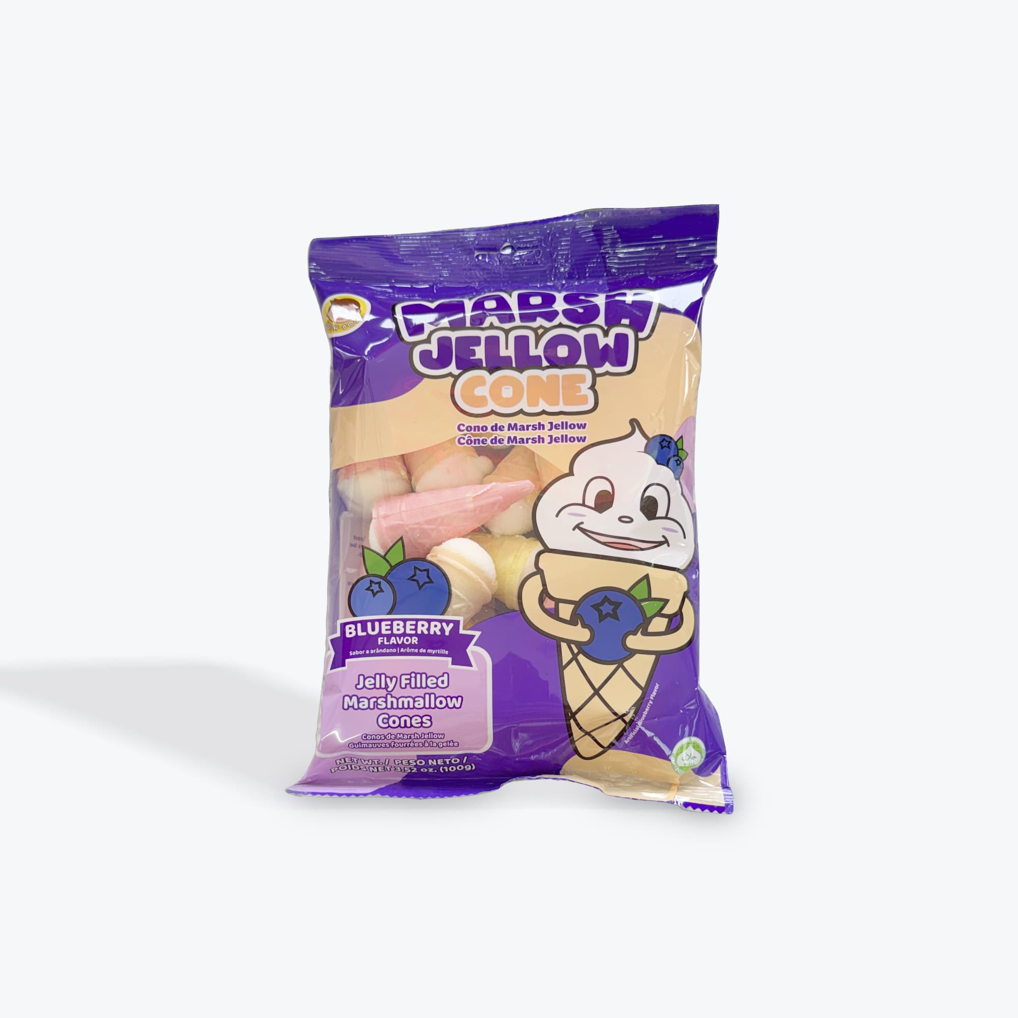 Josh Bosh Marshmallow Cones Blueberry 100g