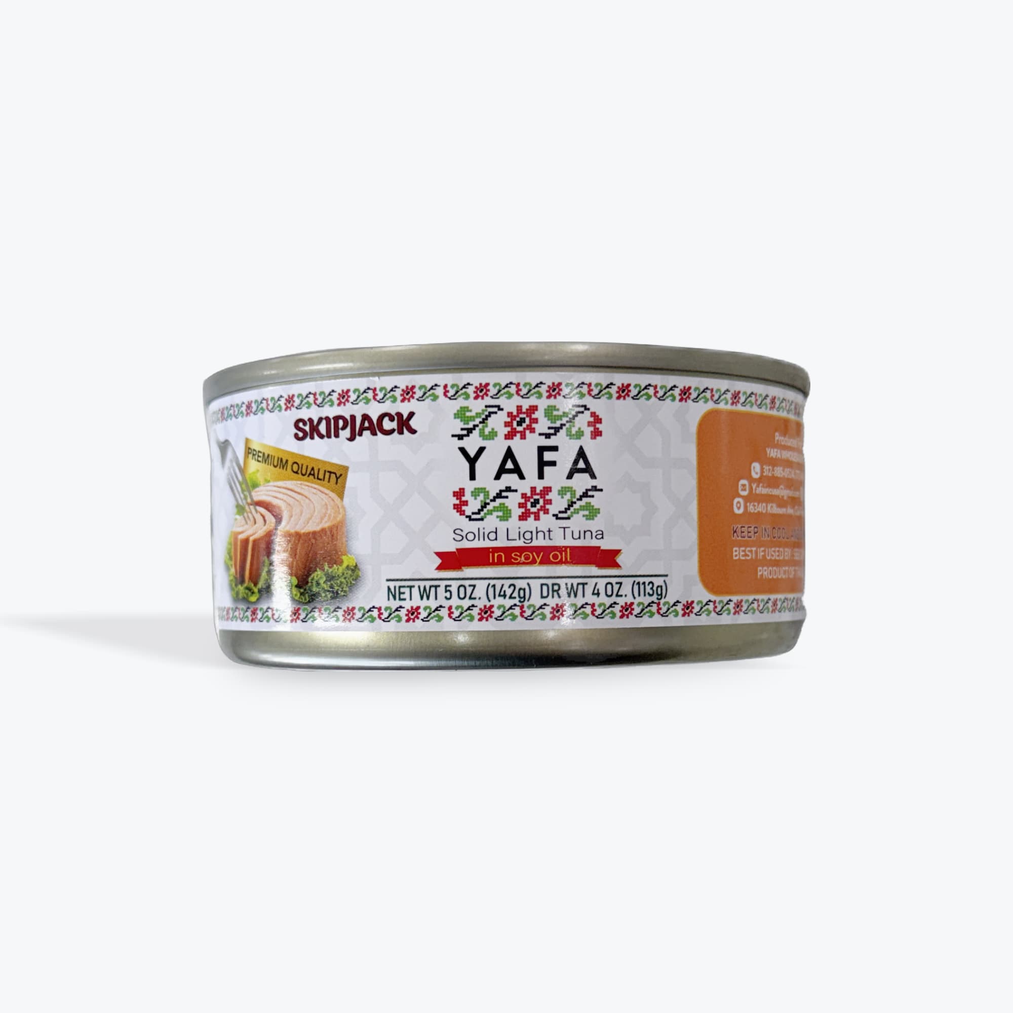 Yafa Tuna In Soy Oil 142g