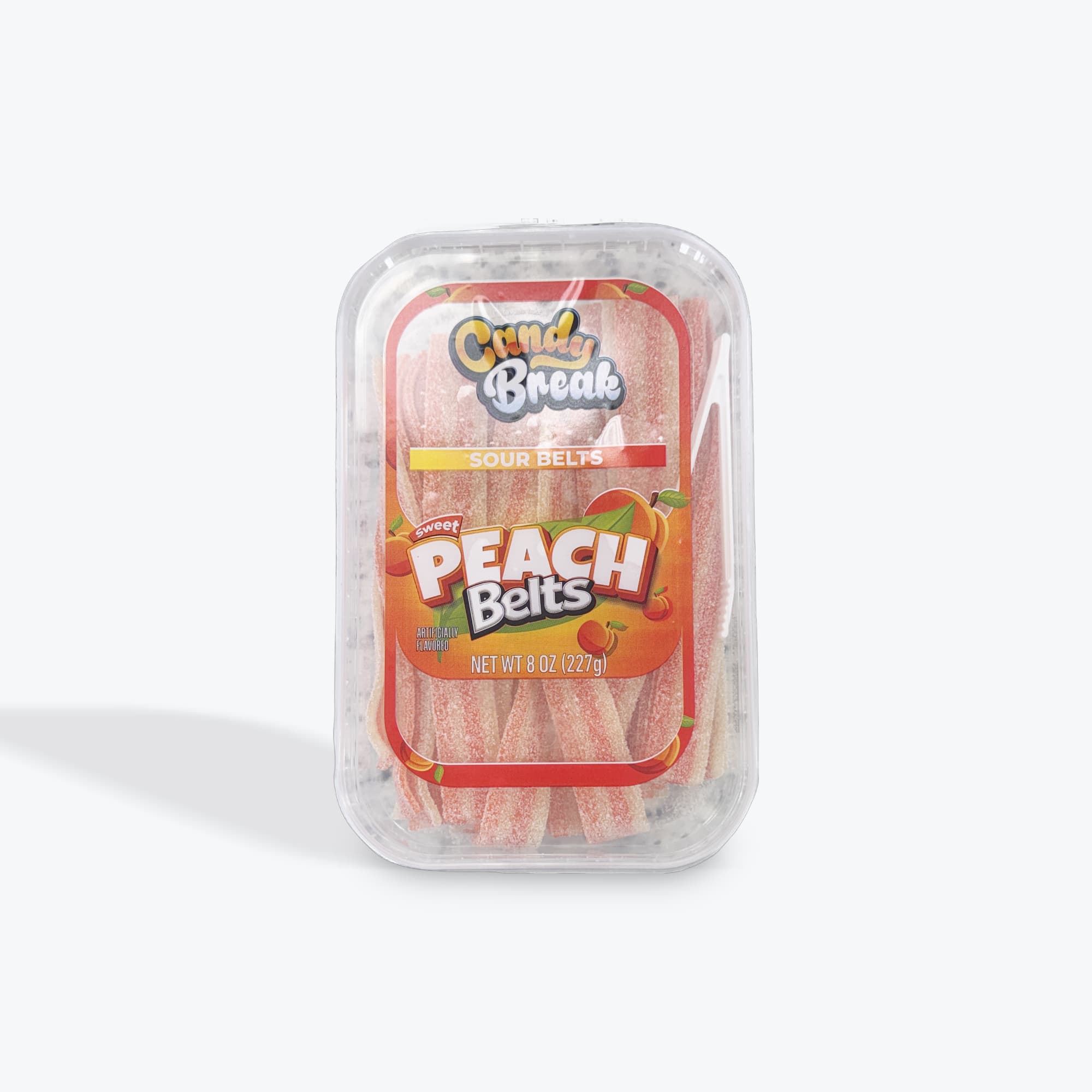 Candy Break Sour Peach Strips 227g