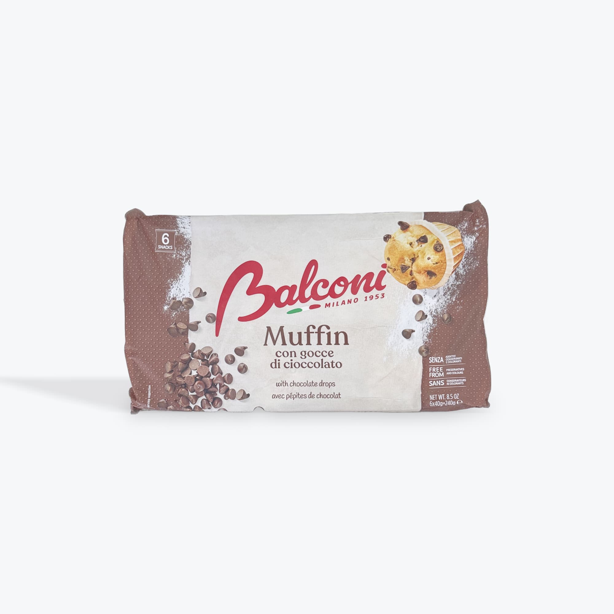 Balconi Chocolate Chip Muffins 240g