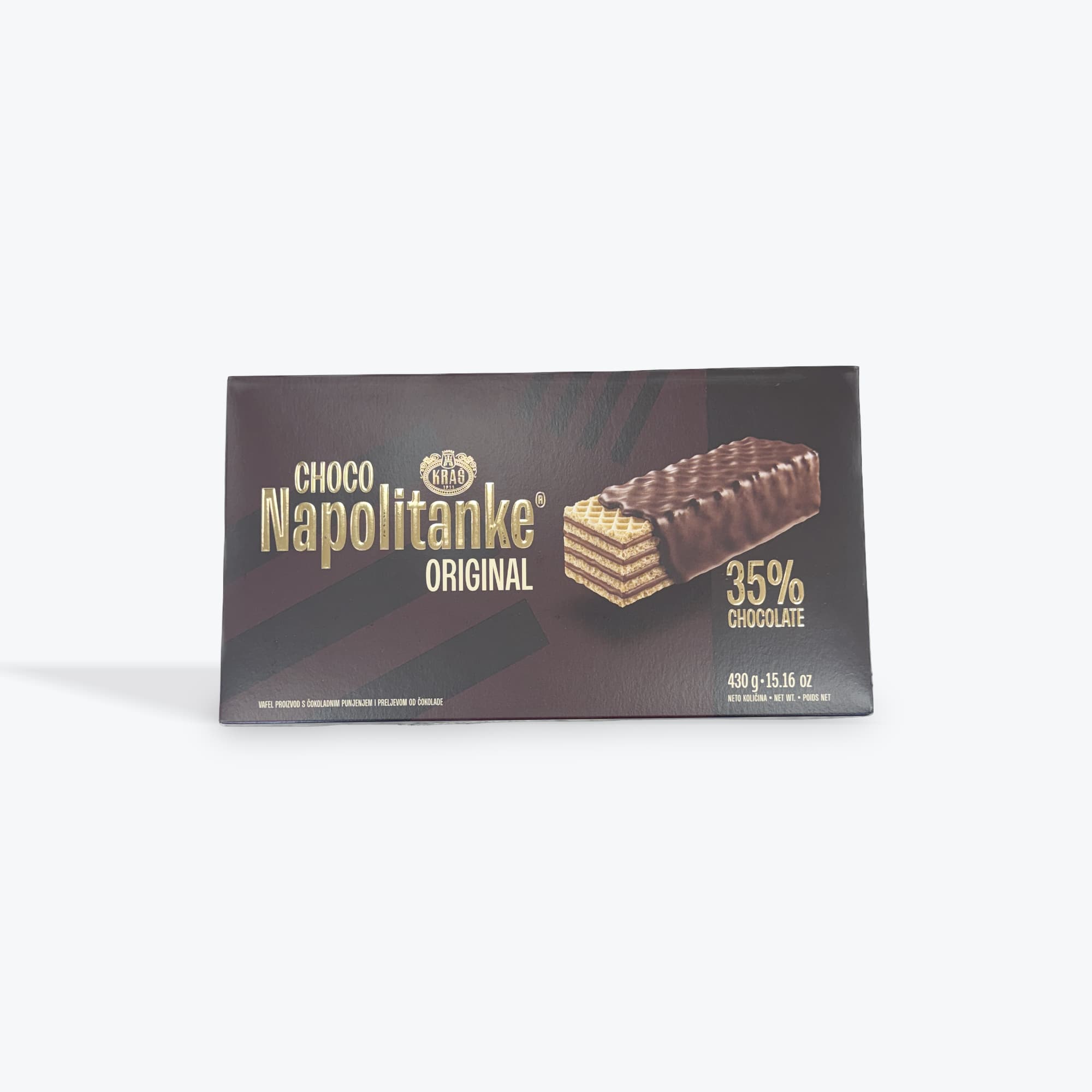 Kras Napolitanke Chocolate Covered Wafers 430g