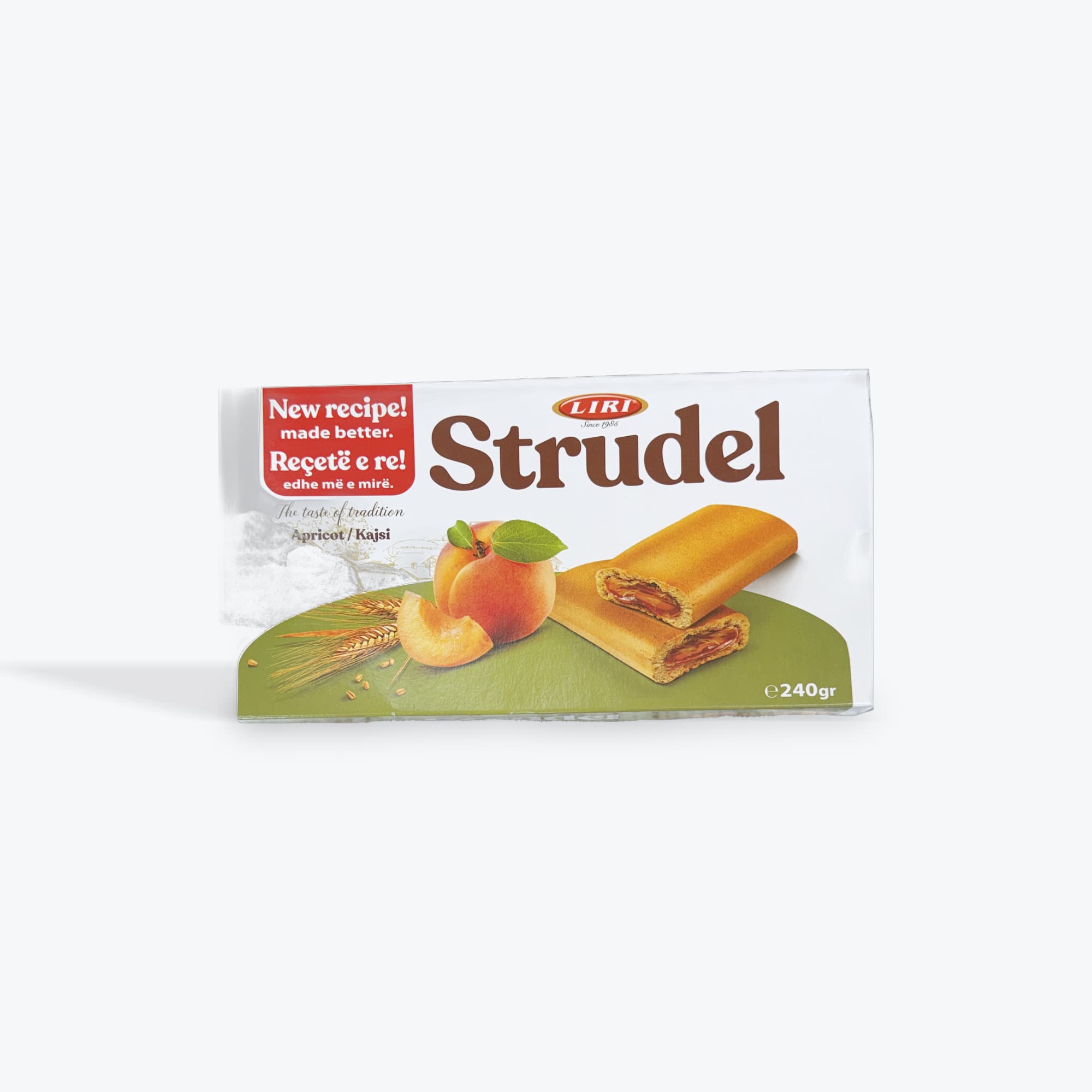 Liri Apricot Strudels 240g