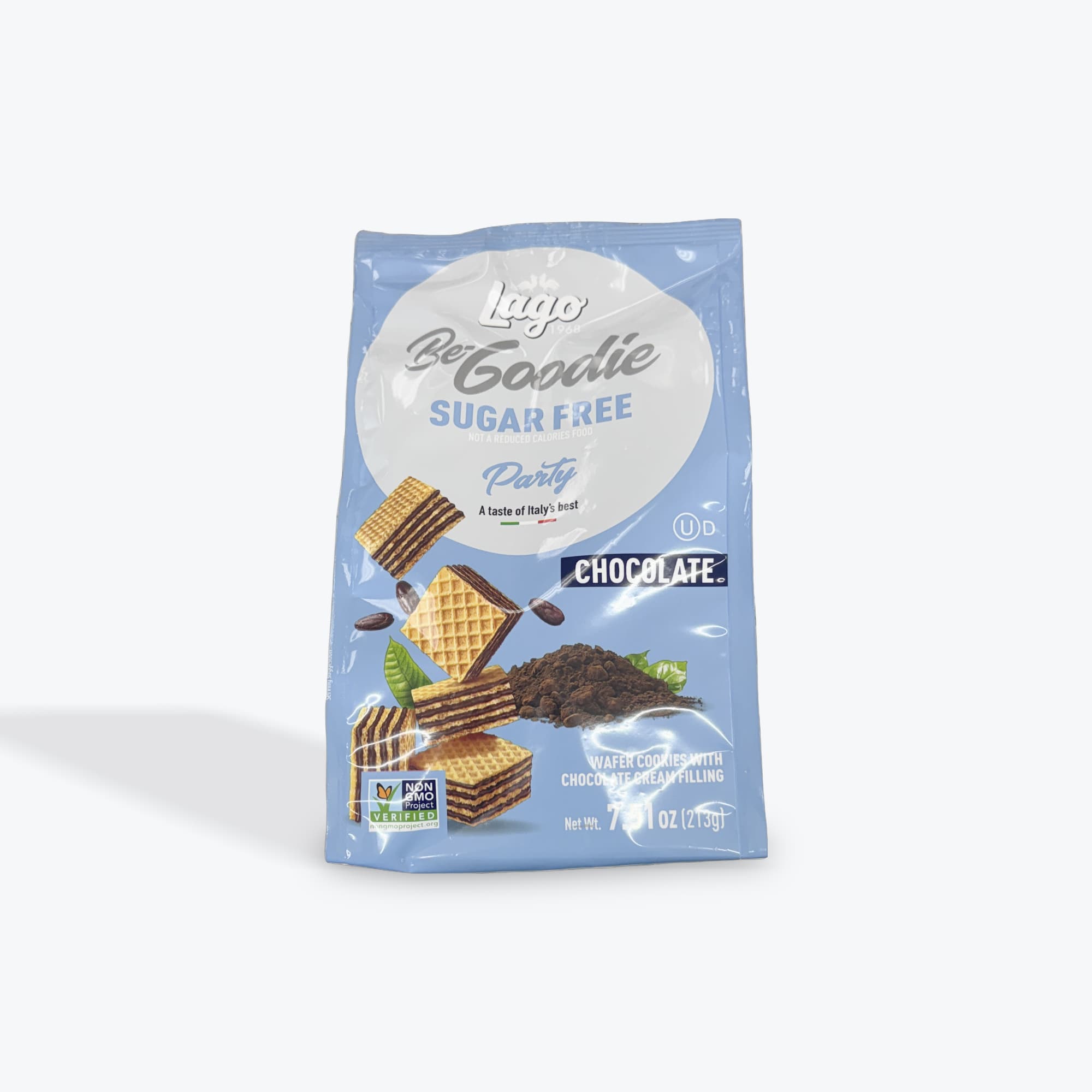 Lago Sugar Free Chocolate Wafers 213g