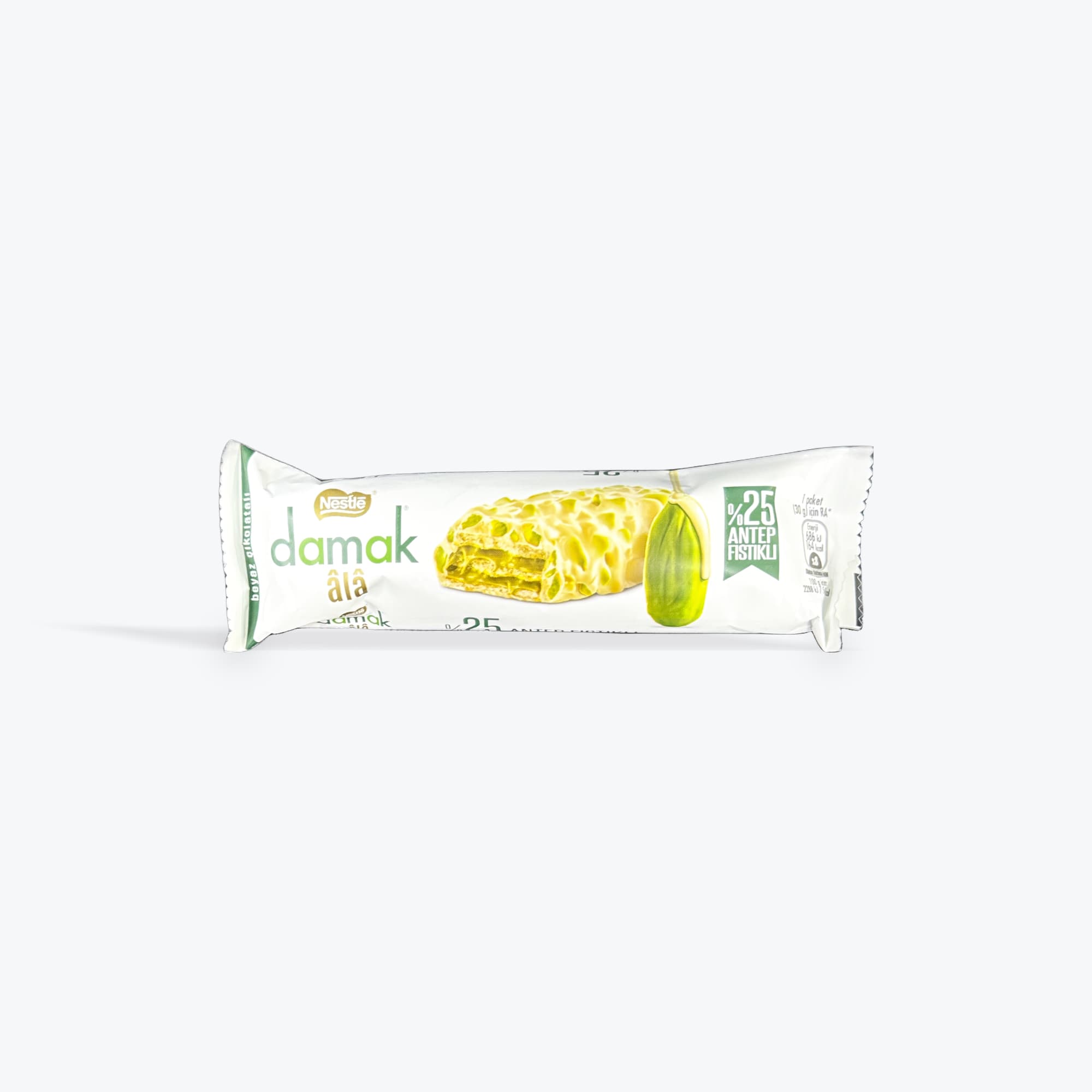 Damak White Pistachio Bar 30g