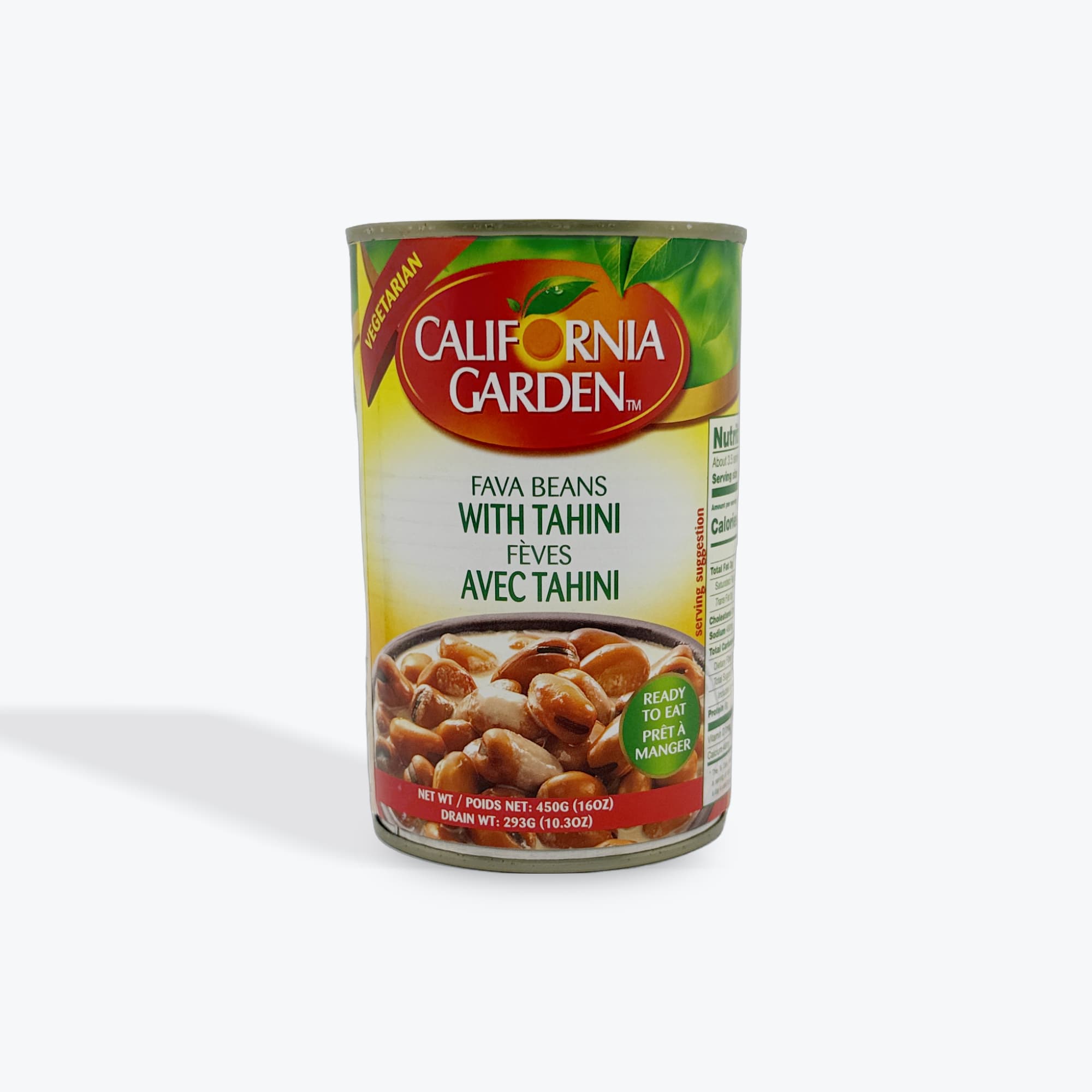 California Garden Fava Beans w/ Tahini 16oz