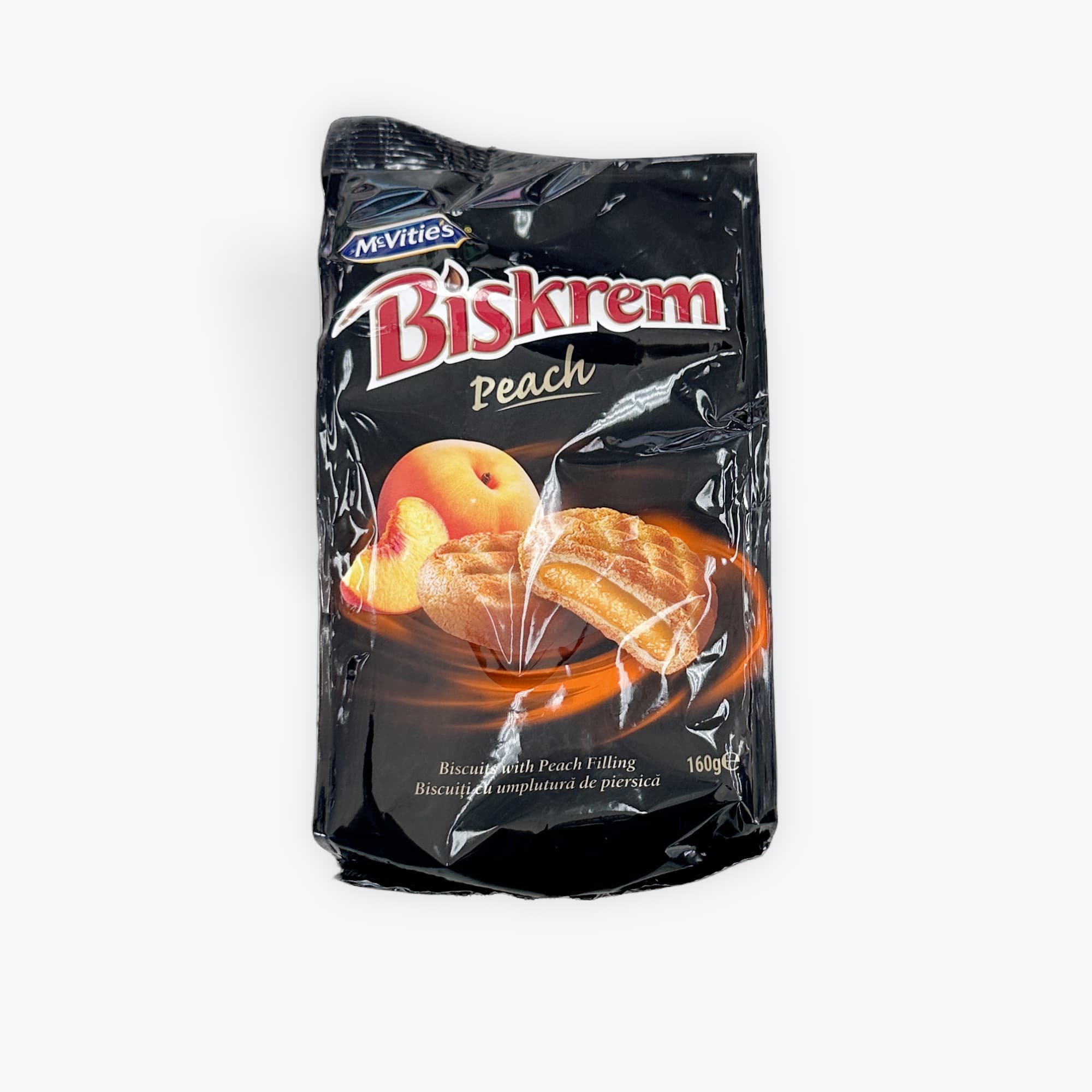 Mcvites Biskrem Peach 160g
