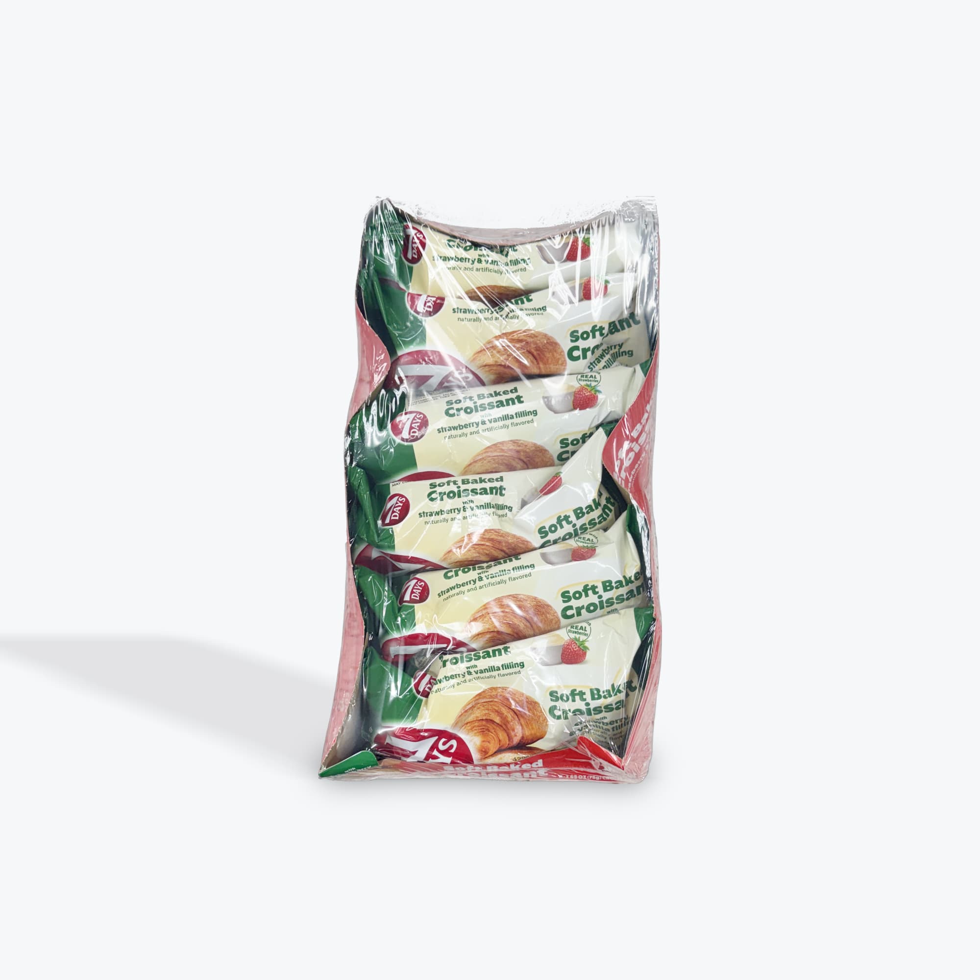 7days Croissant Strawberry W Vanilla 6x2.65oz