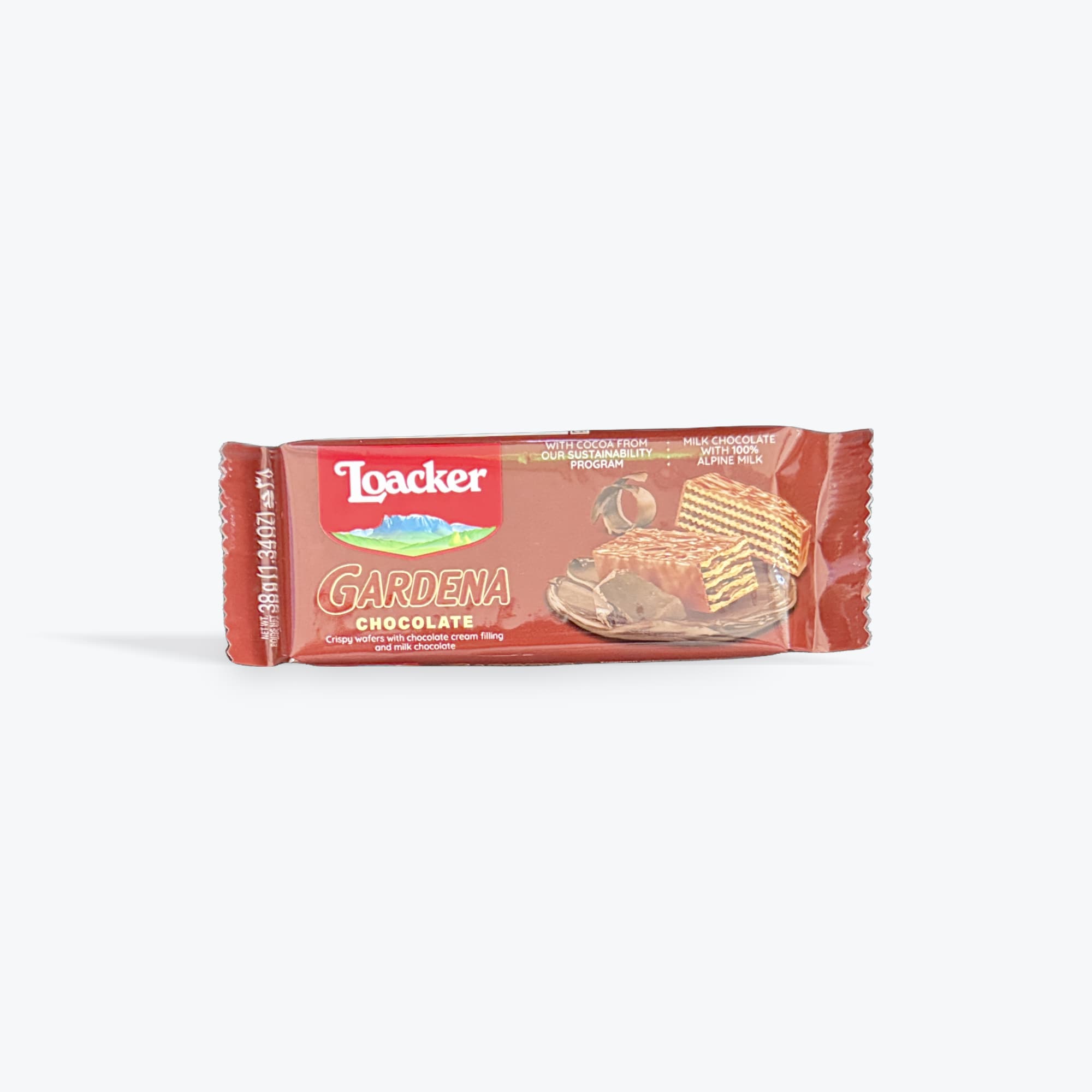 Loacker Gardena Chocolate 38g
